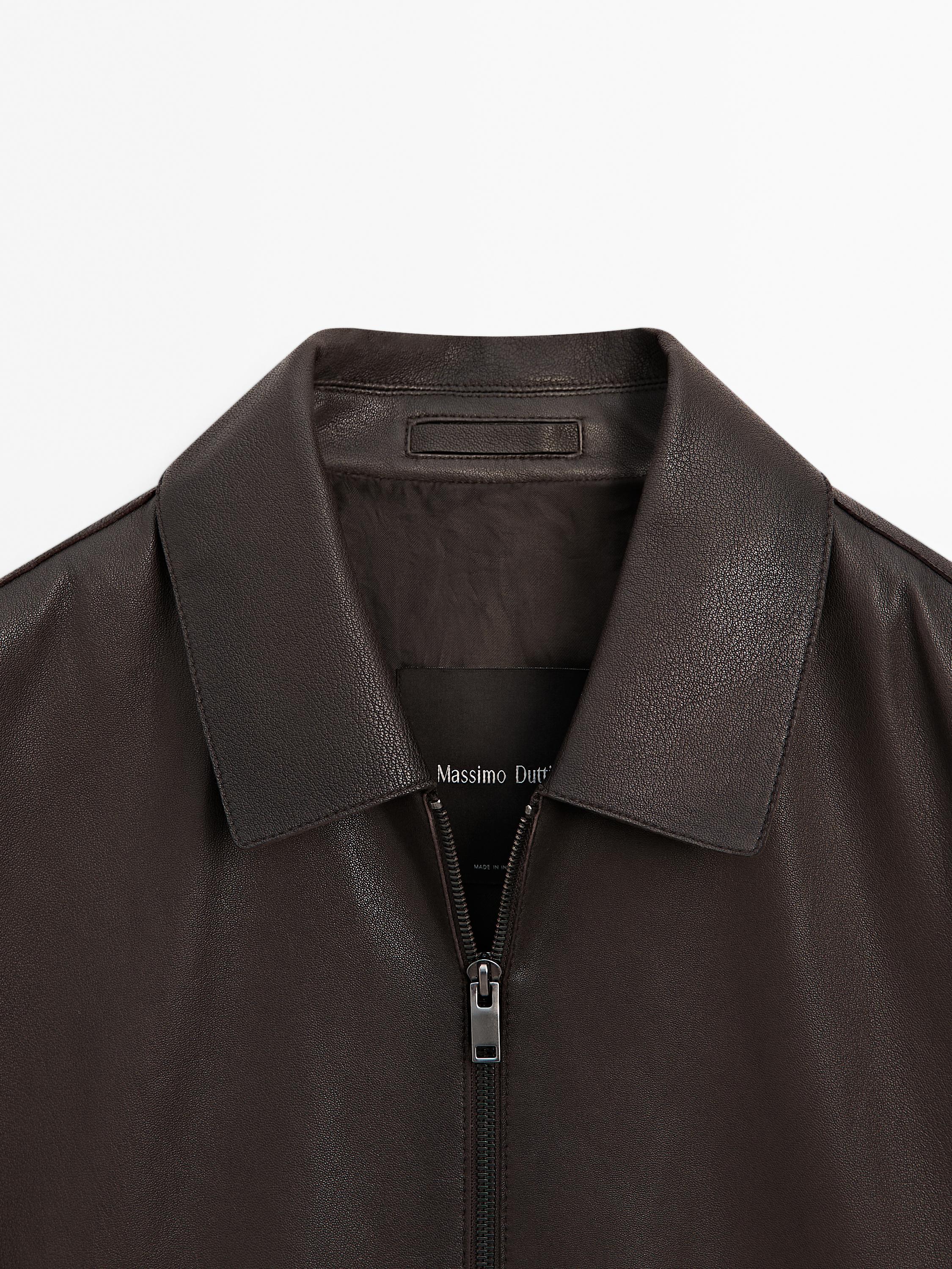 Nappa sheepskin jacket