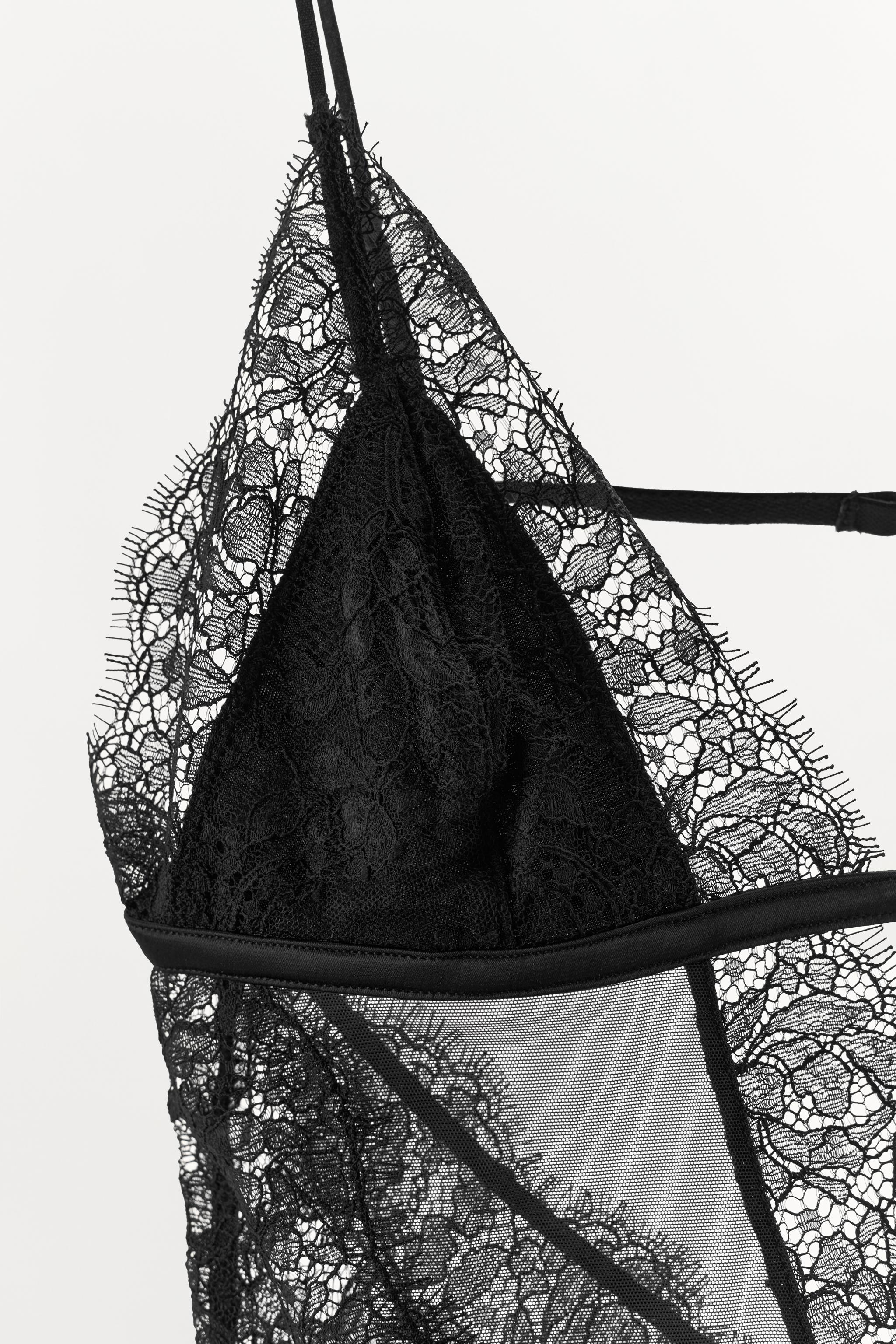 COMBINATION LACE BODYSUIT