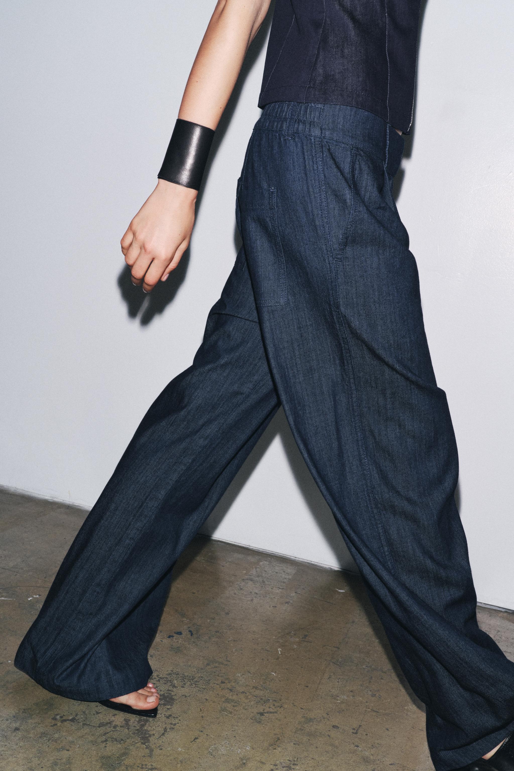 ZW COLLECTION DENIM JOGGER PANTS