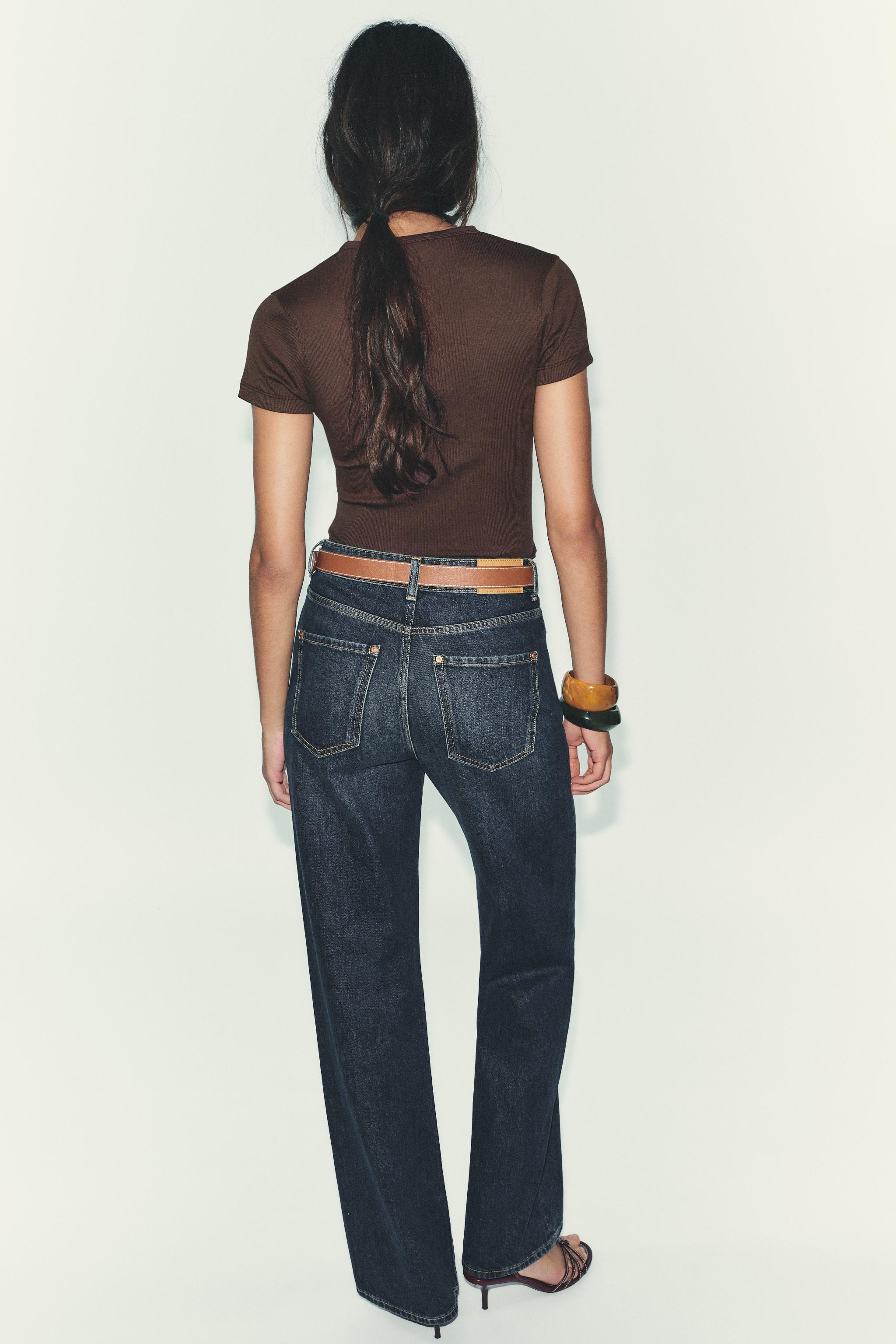 RIBBED SHORT SLEEVE T-SHIRT