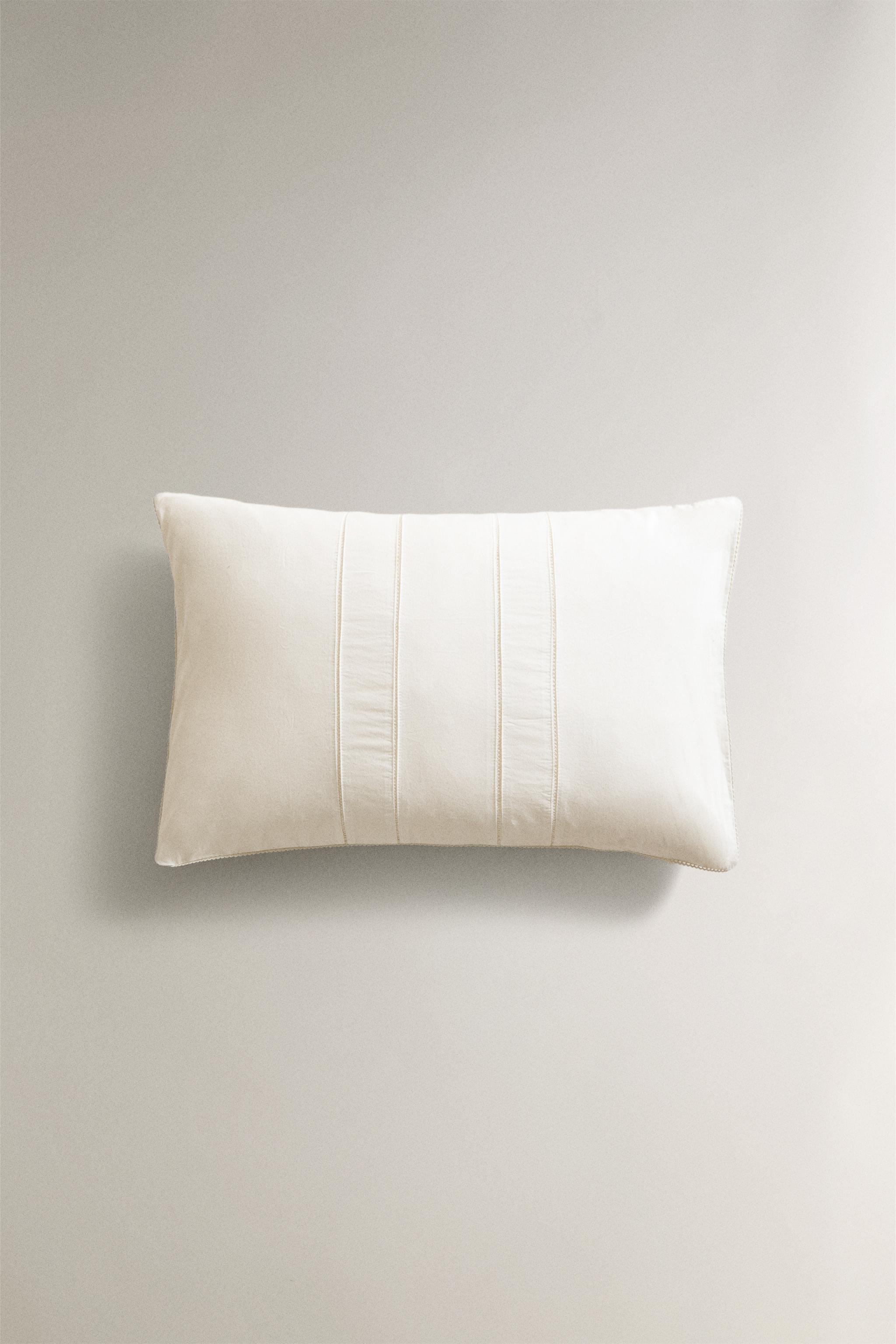 CHILDREN'S PILLOWCASE IN POPLIN WITH HEMSTITCHING