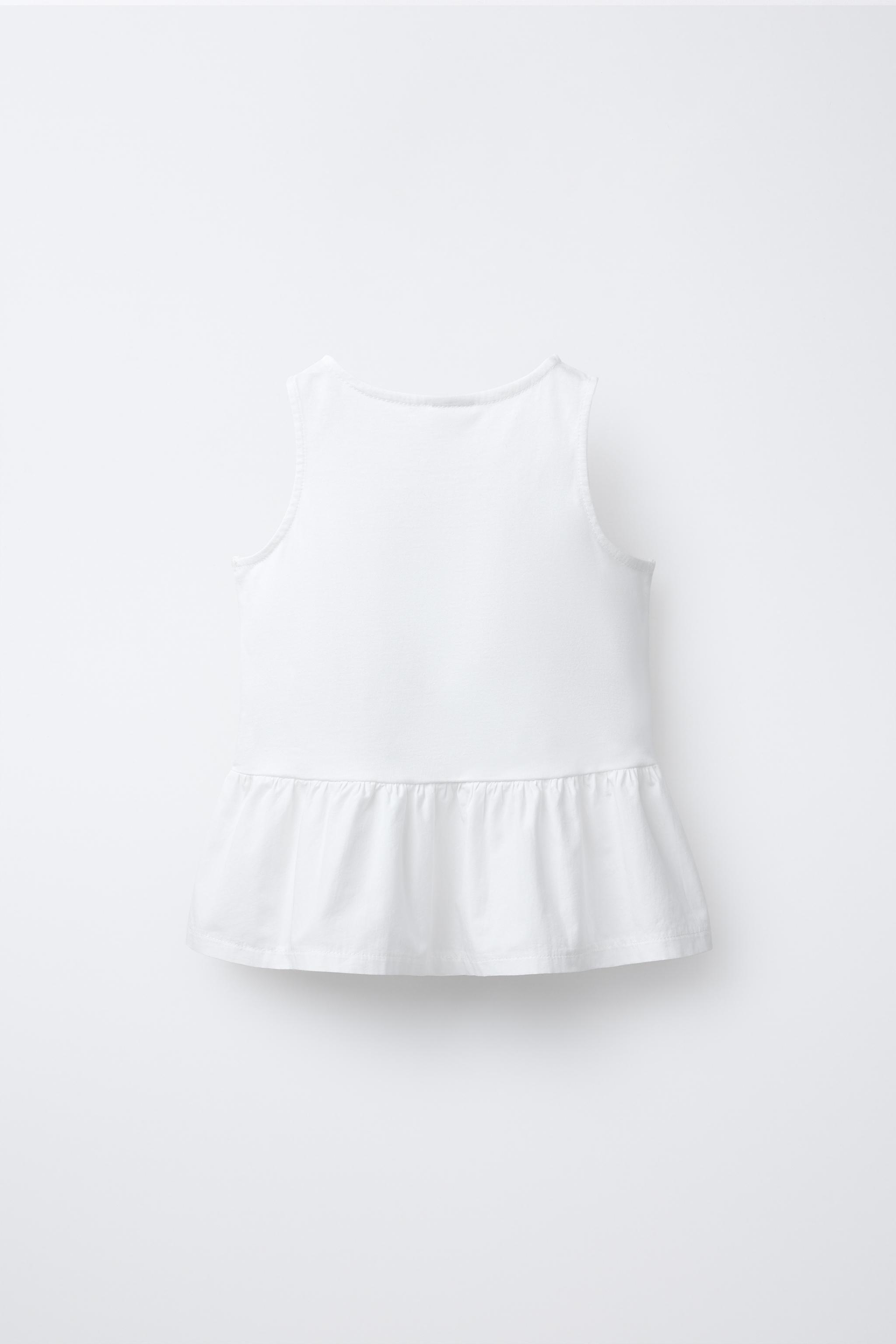 CONTRAST TIE T-SHIRT