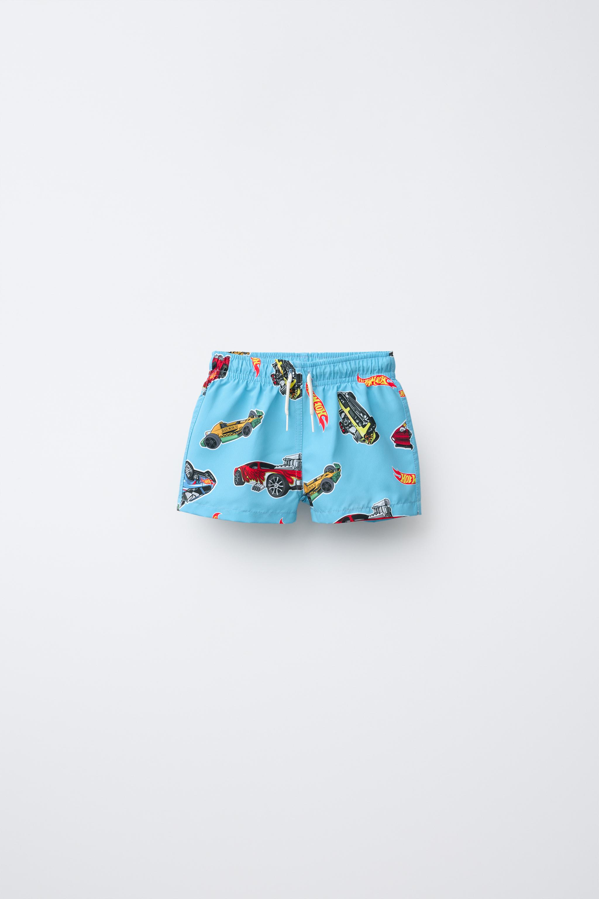 2-6 YEARS/ HOT WHEELS ™ MATTEL SWIM SHORTS