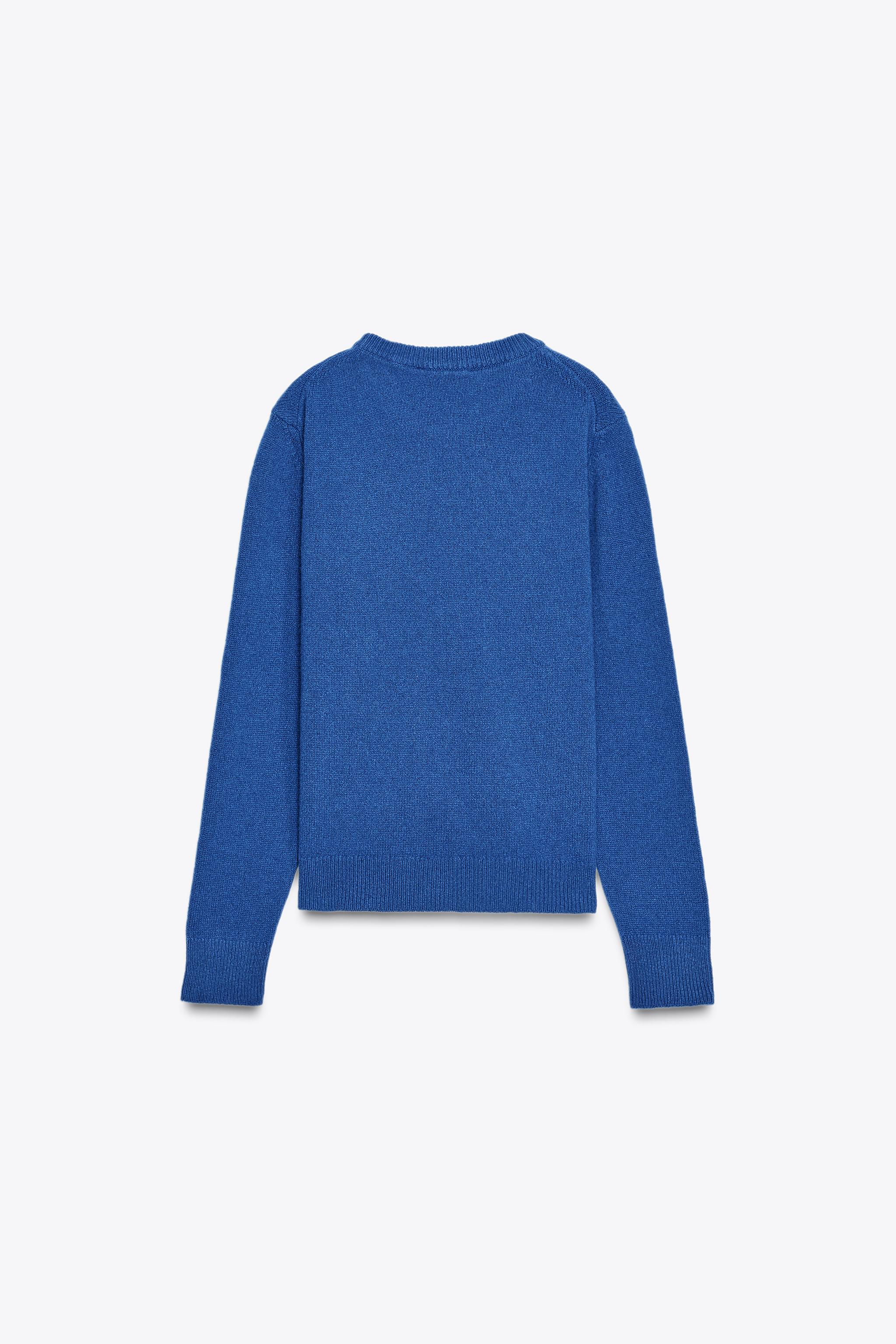 BASIC CASHMERE AND WOOL SWEATER