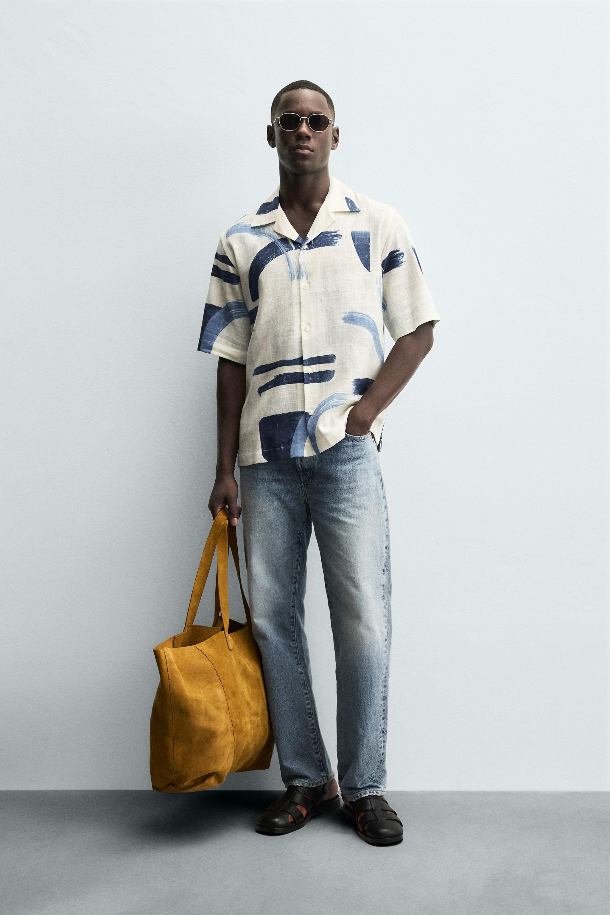 ABSTRACT PRINT SHIRT