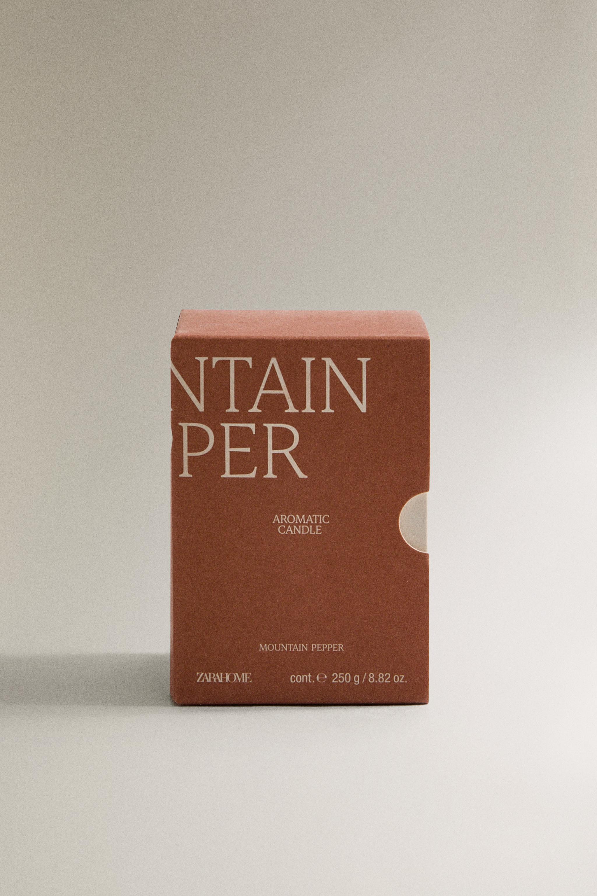 (250 G) MOUNTAIN PEPPER SCENTED CANDLE