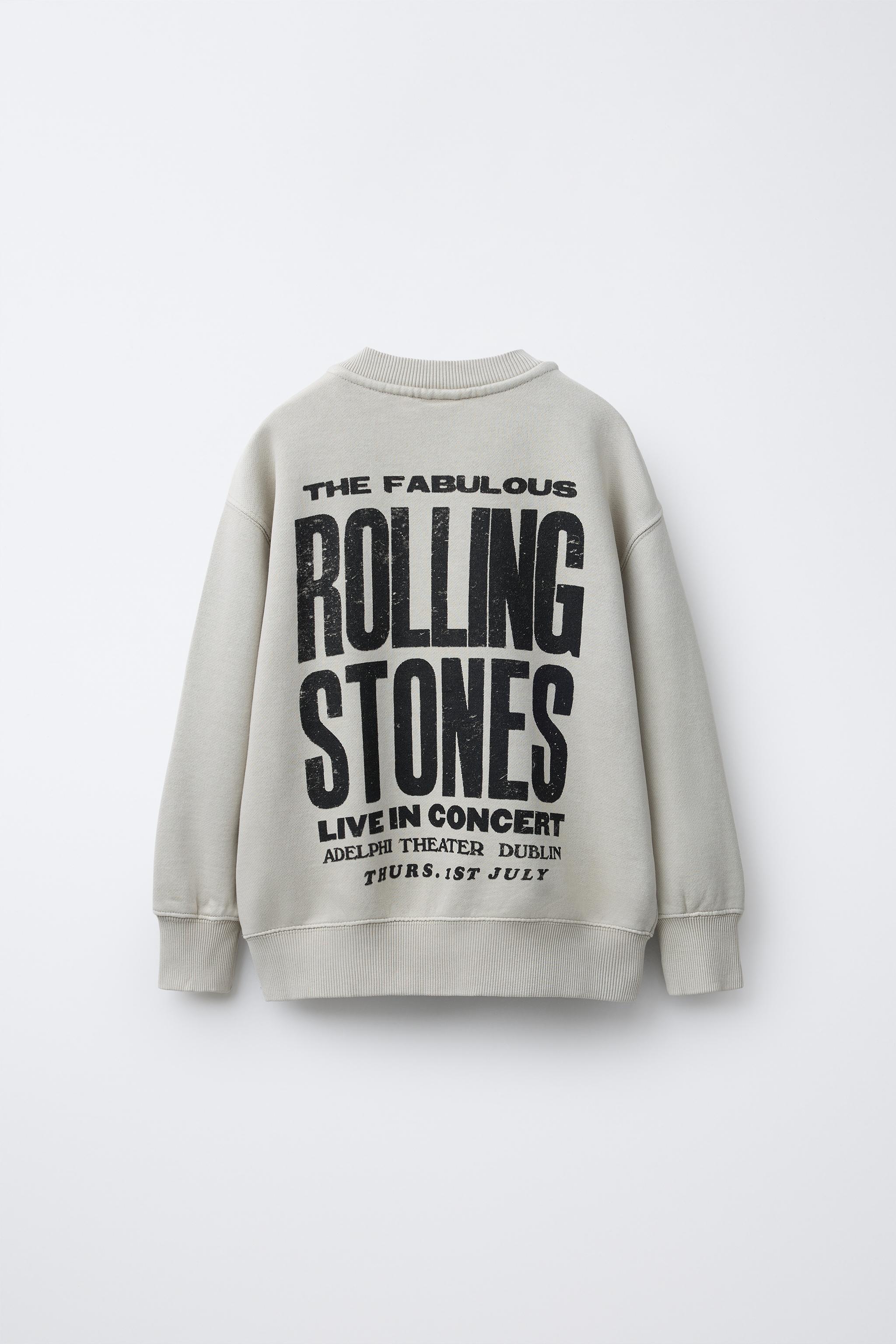 ROLLING STONES © PRINTED SWEATSHIRT