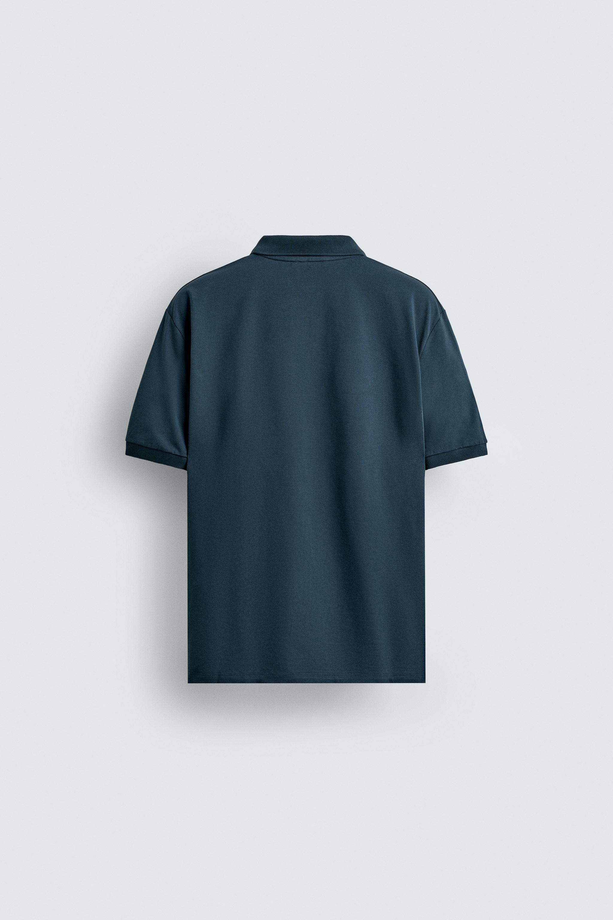 TEXTURED WEAVE PIQUÉ POLO SHIRT