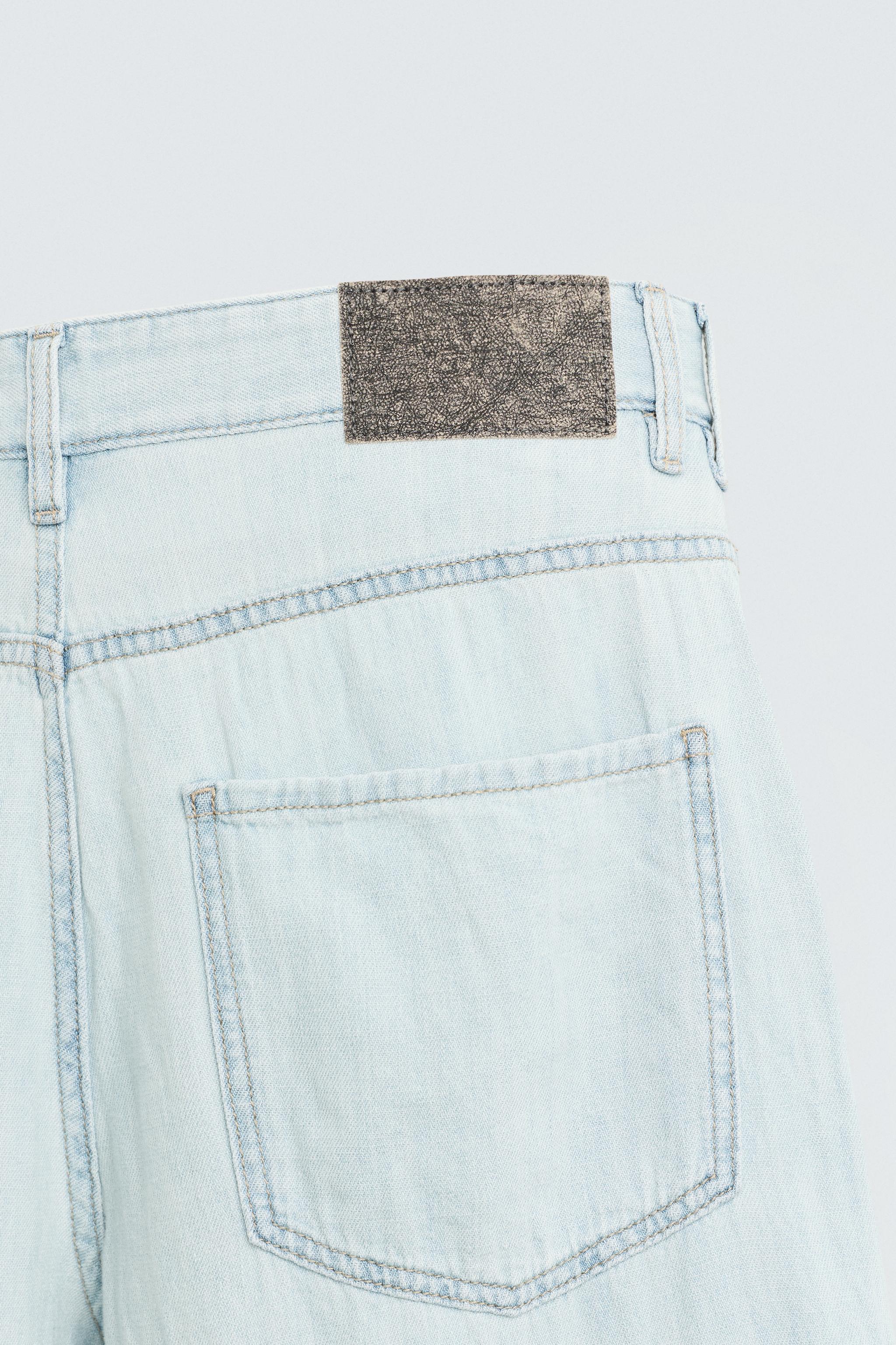 LIGHTWEIGHT LOOSE WIDE FIT JEANS