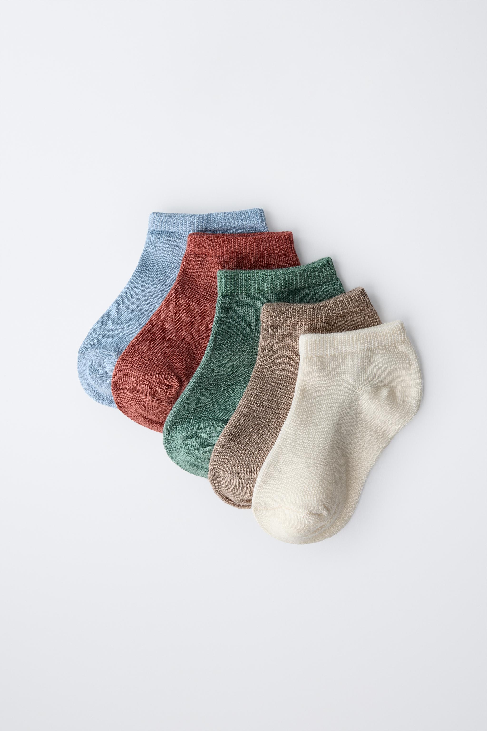 FIVE-PACK OF ANKLE SOCKS