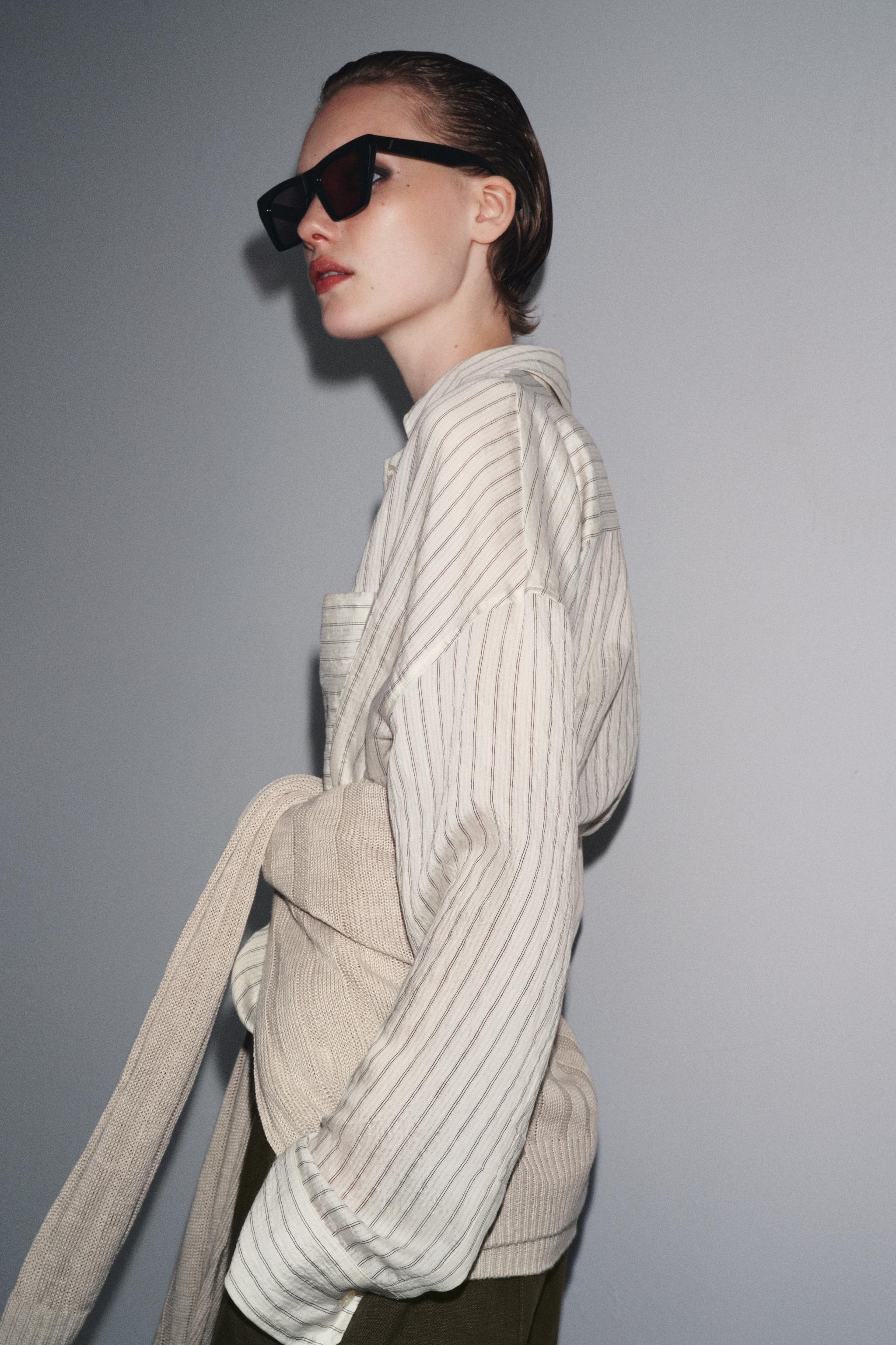 ZW COLLECTION STRIPED SHIRT