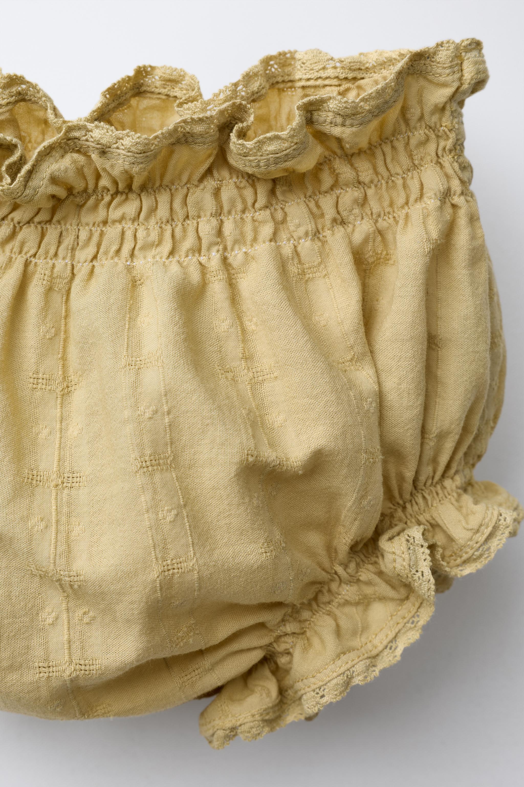 EMBROIDERED LACE PANTIES