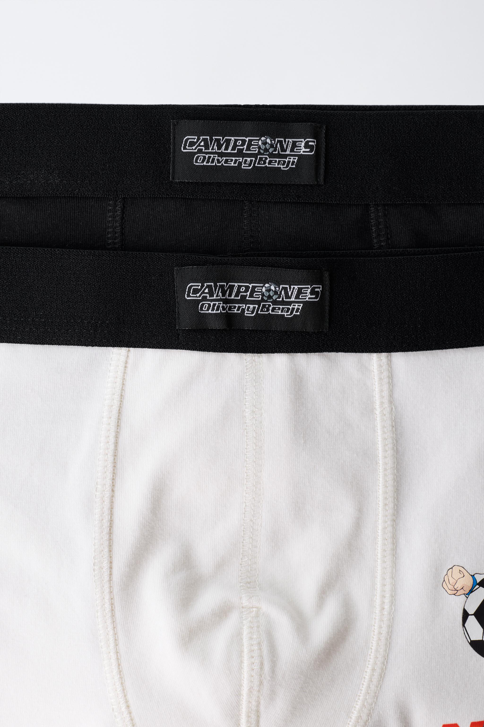 6-14 YEARS/ TWO-PACK OF OLIVER Y BENJI © CAMPEONES BOXERS