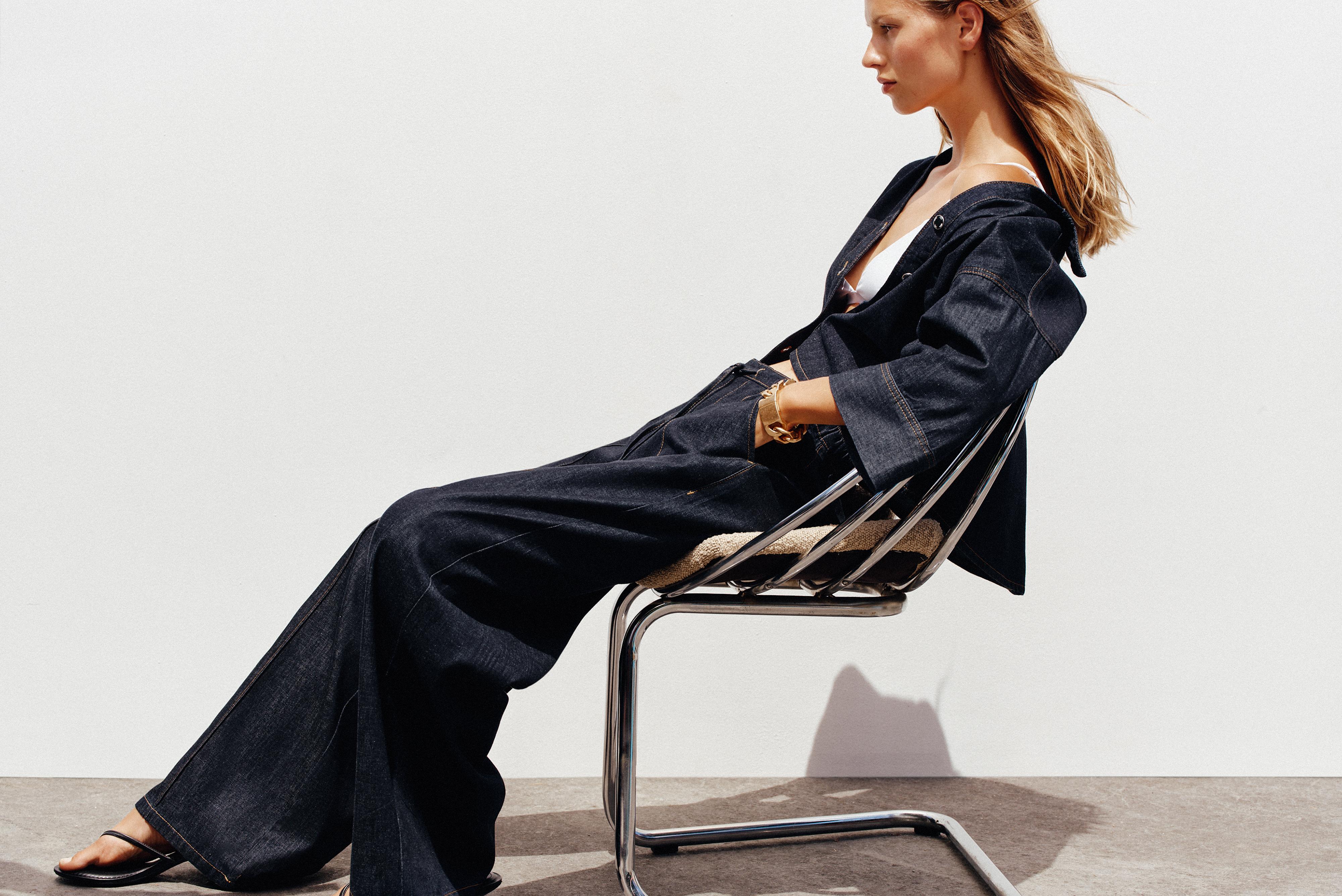 Z1975 HIGH RISE WIDE LEG JOGGER JEANS