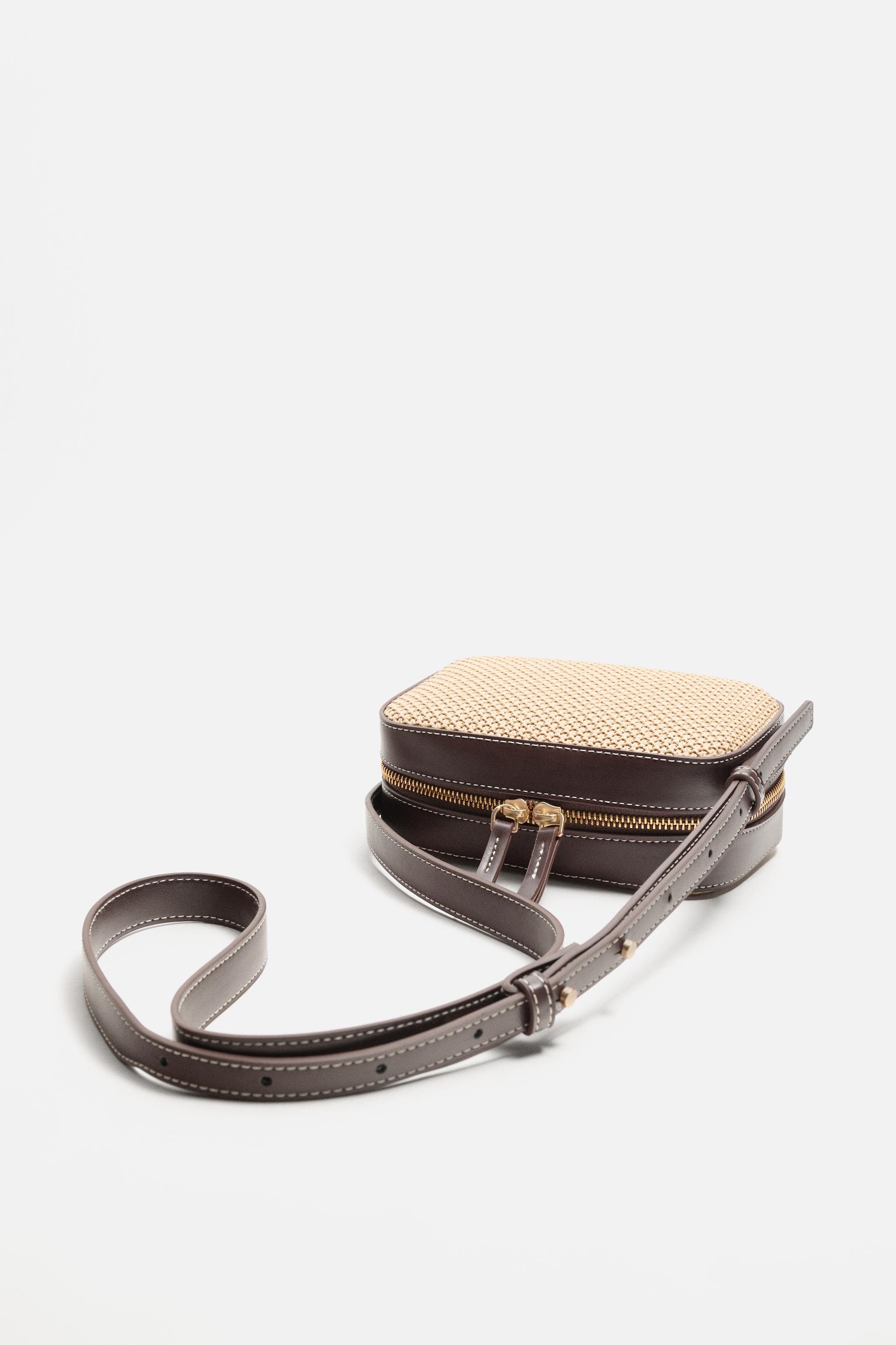 WOVEN CROSSBODY BAG
