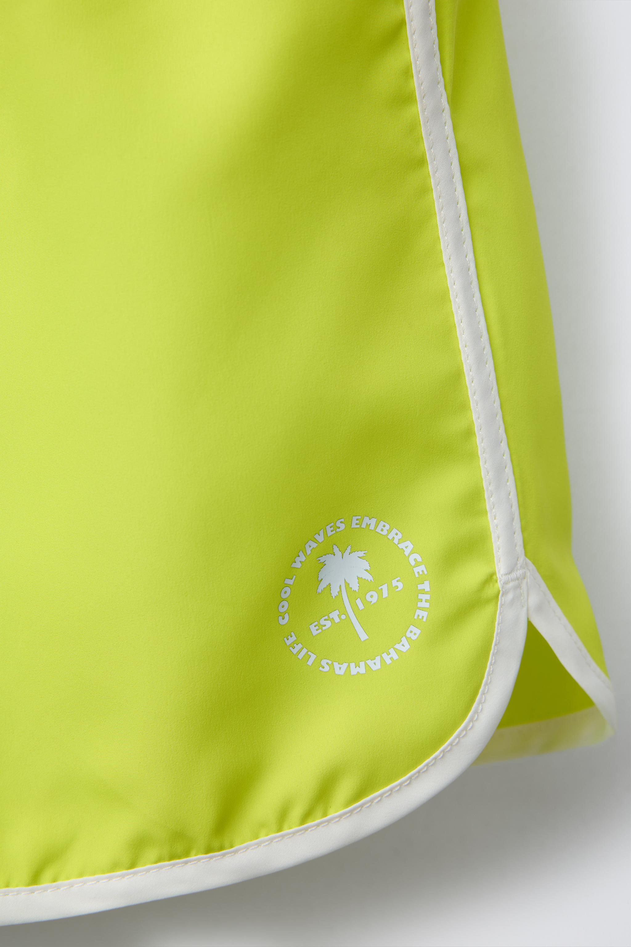 6-14 YEARS/ PALM TREE SWIM SHORTS