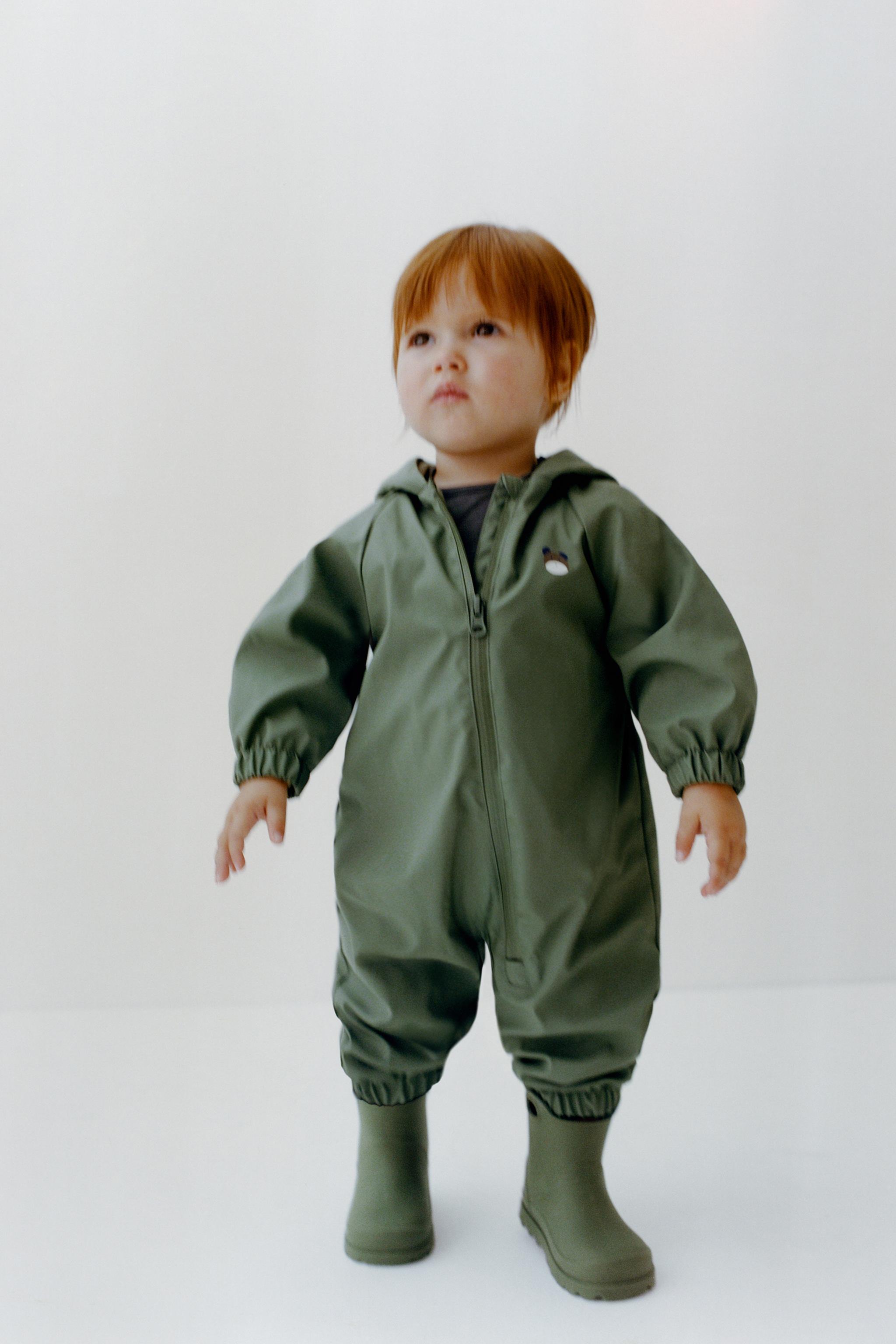 WATER RESISTANT RUBBERIZED ROMPER