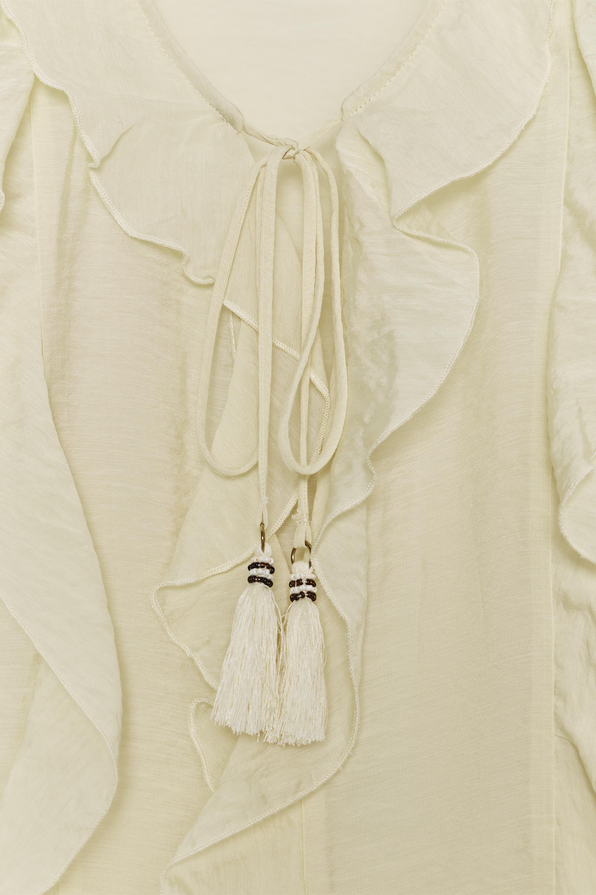 RUFFLED ROMANTIC BLOUSE