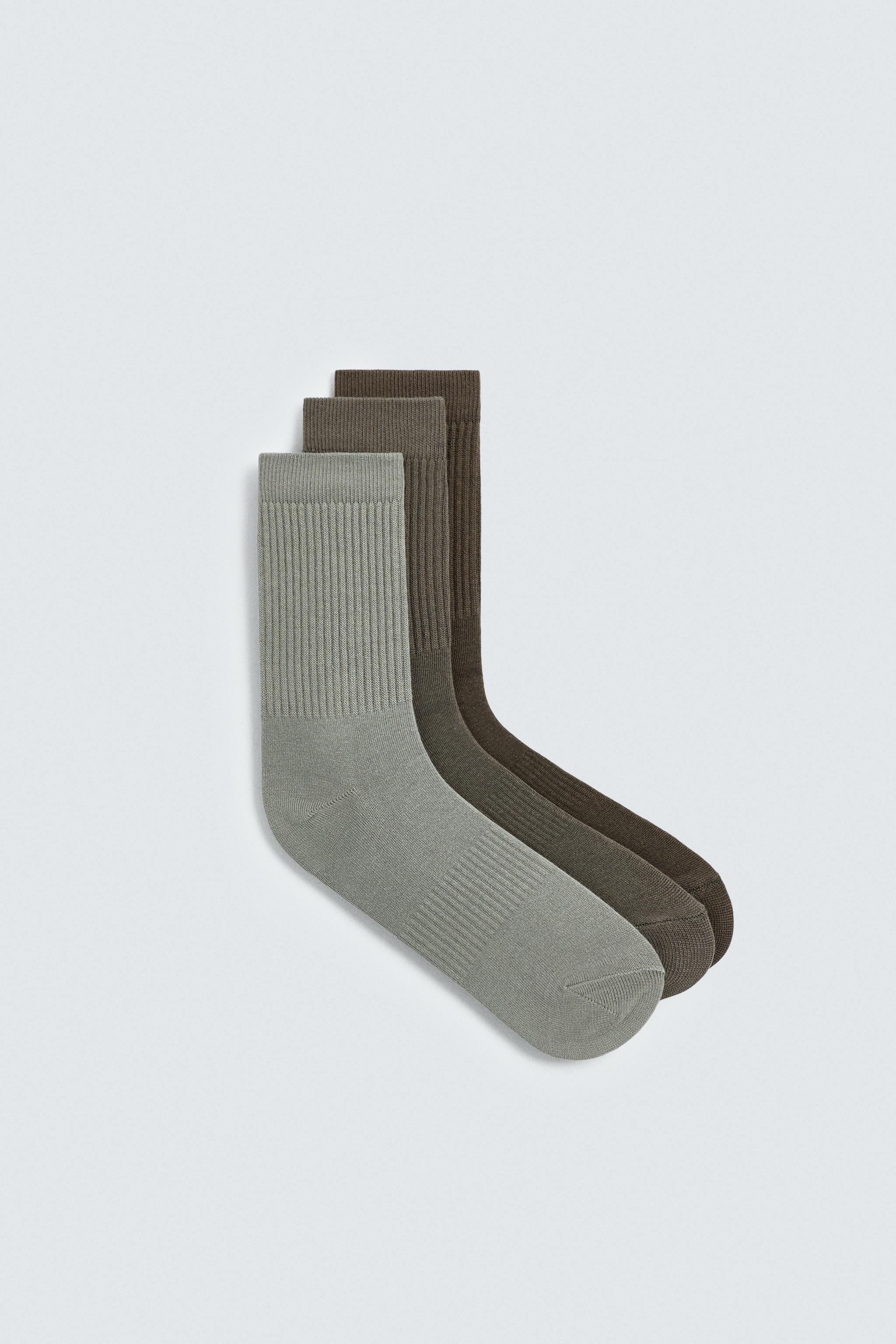 RIB SOCKS 3-PACK