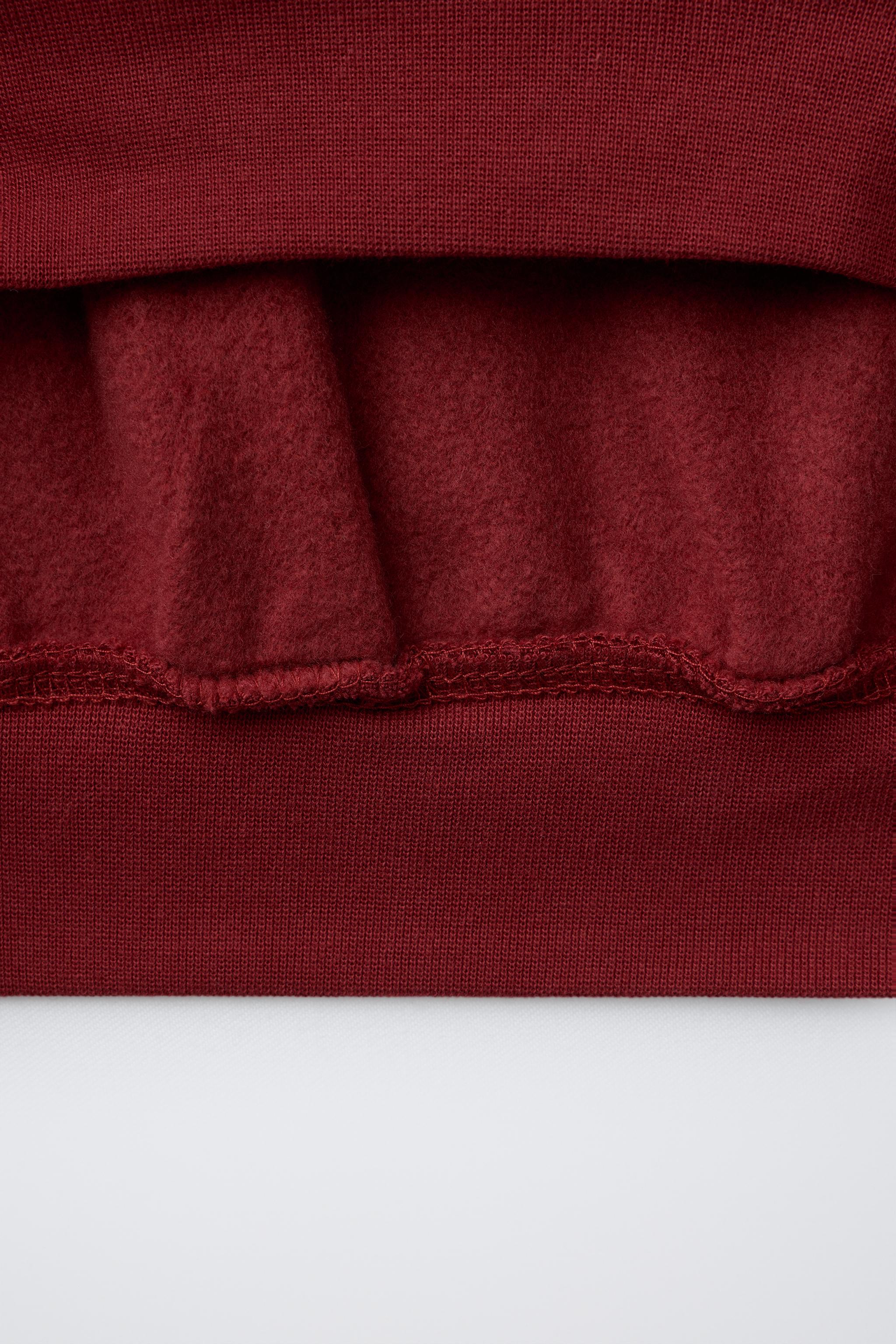 BASIC ZIP-UP SWEATSHIRT