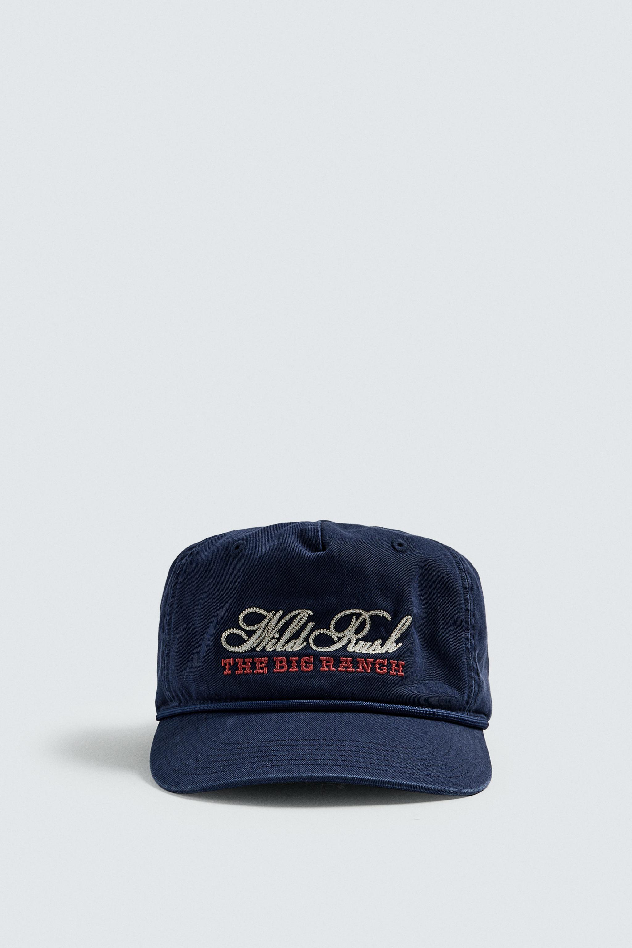 WASHED EMBROIDERED CAP