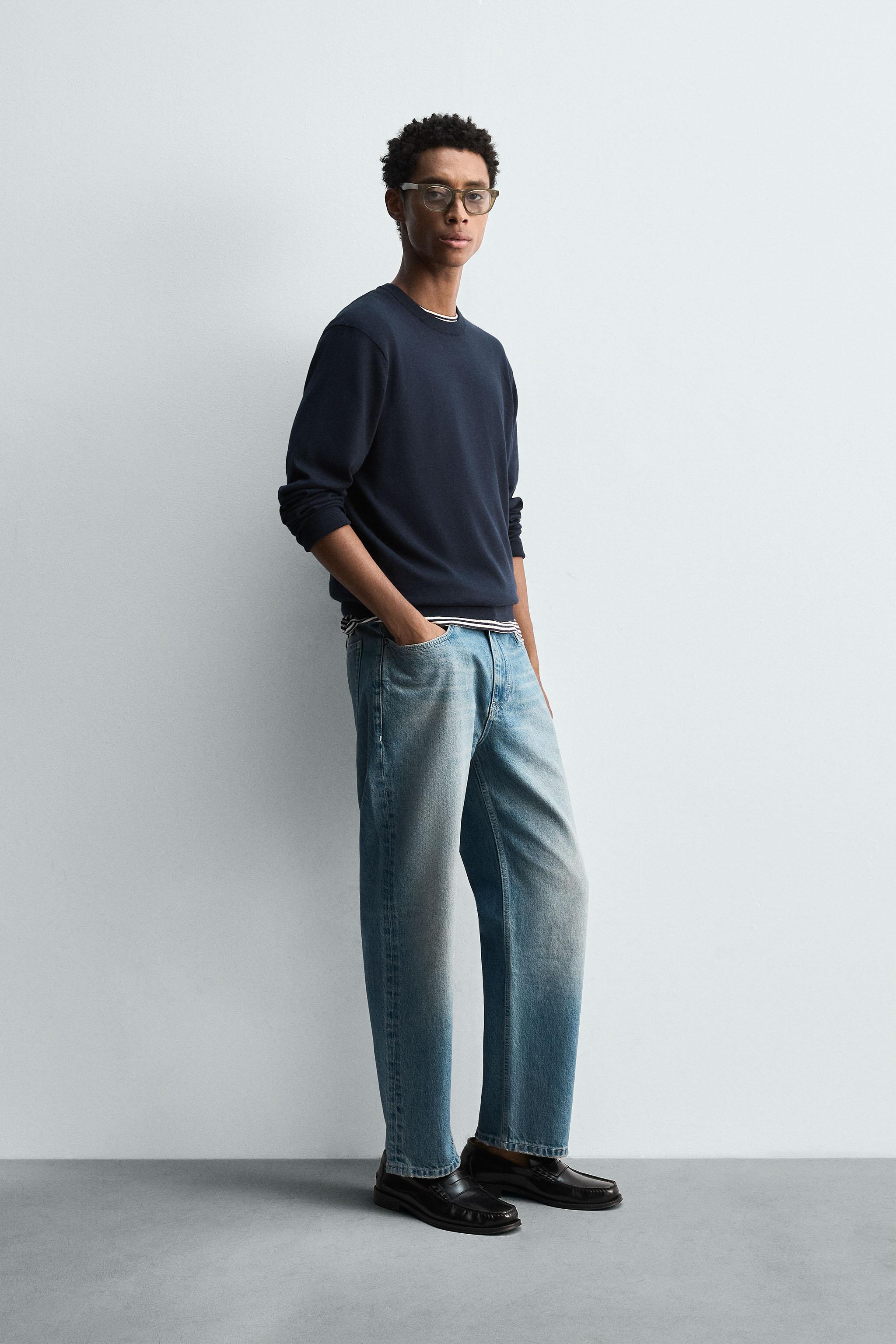 COTTON TEXTURED SWEATER