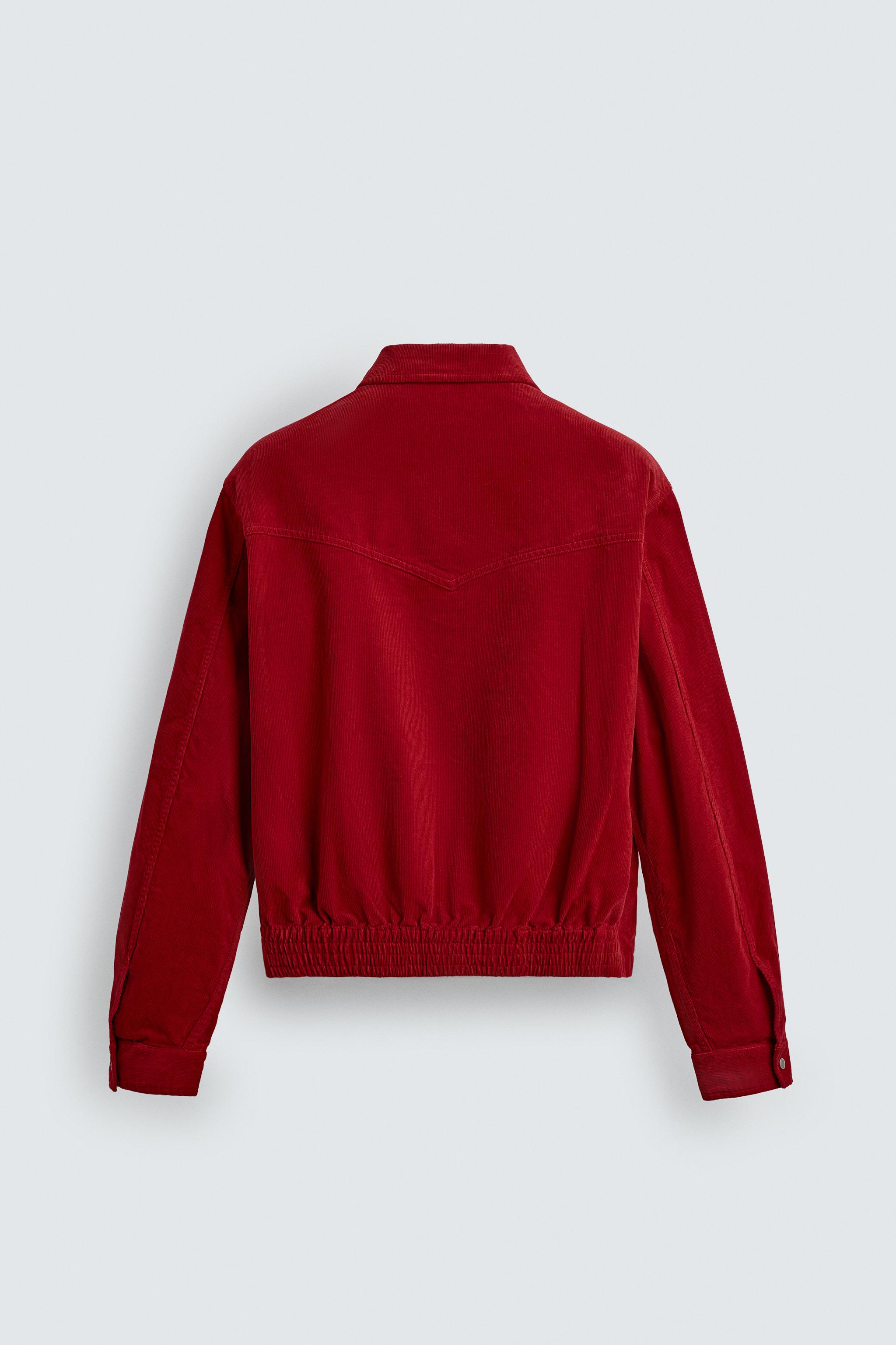 BOXY FIT CORDUROY OVERSHIRT