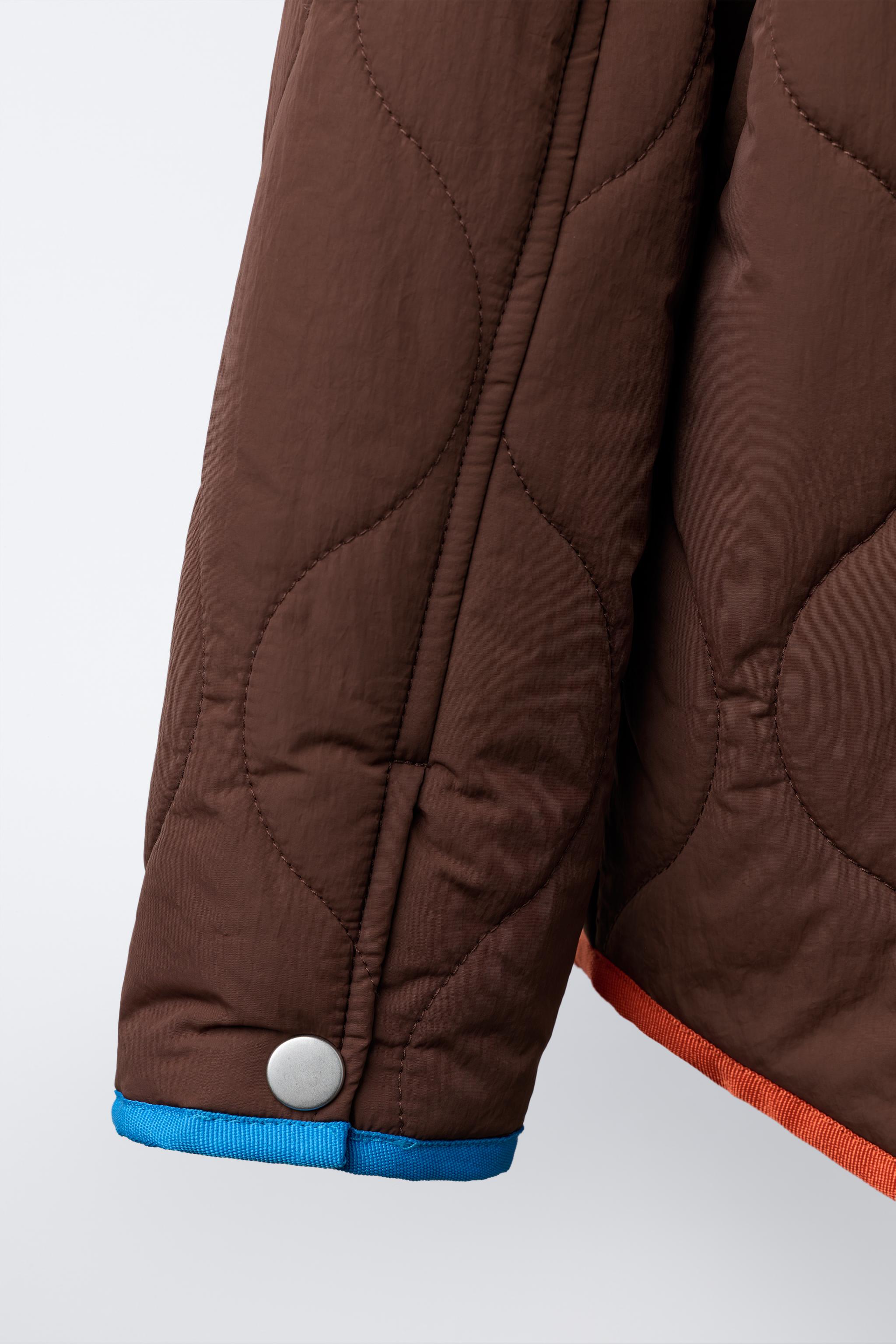 CONTRASTING DETAILS JACKET