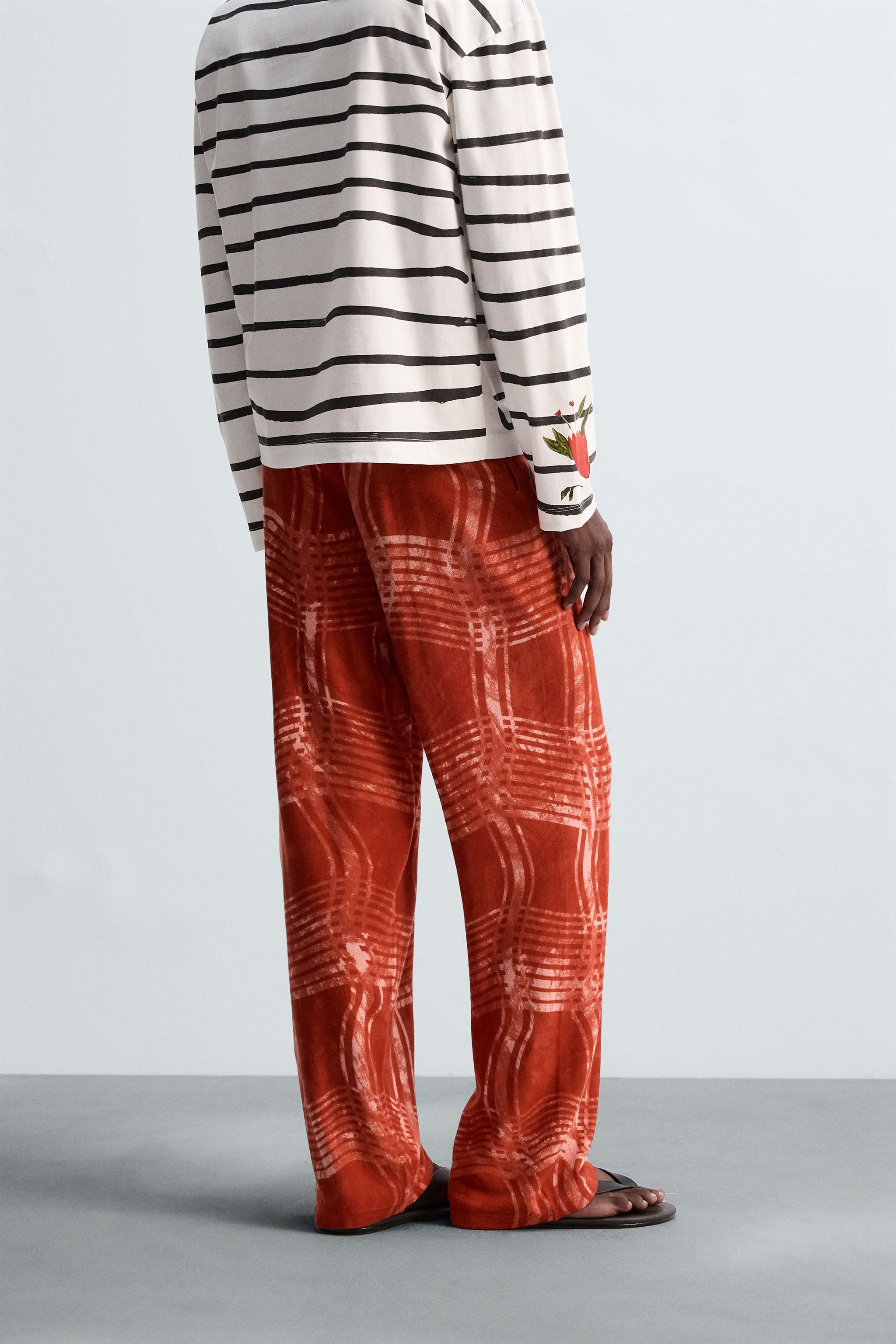 GRAPHIC PRINT KNIT PANTS © OTIS KWAME KYE QUAICOE