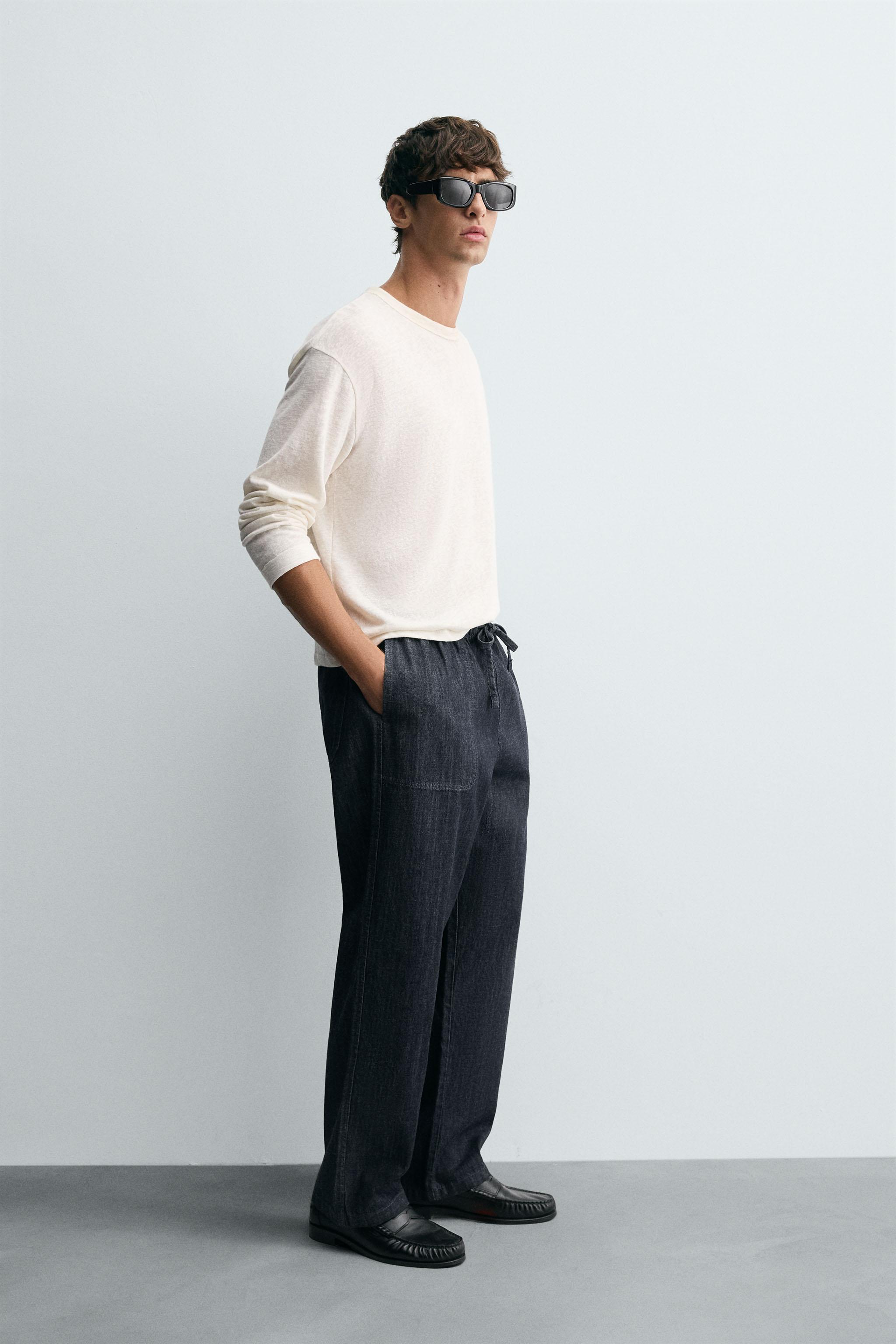 RELAXED FIT JOGGER JEANS