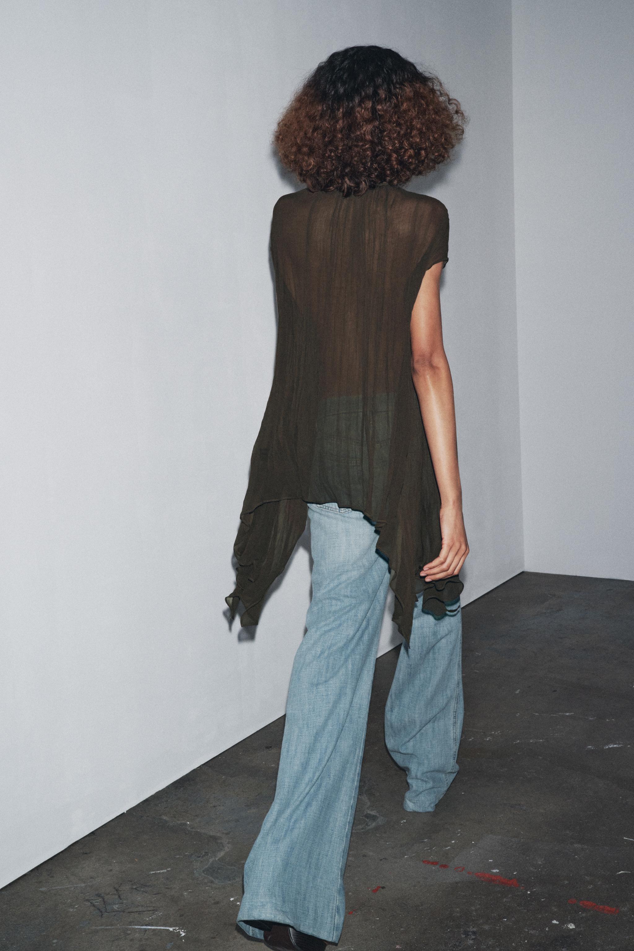 ZW COLLECTION COTTON GAUZE SHIRT