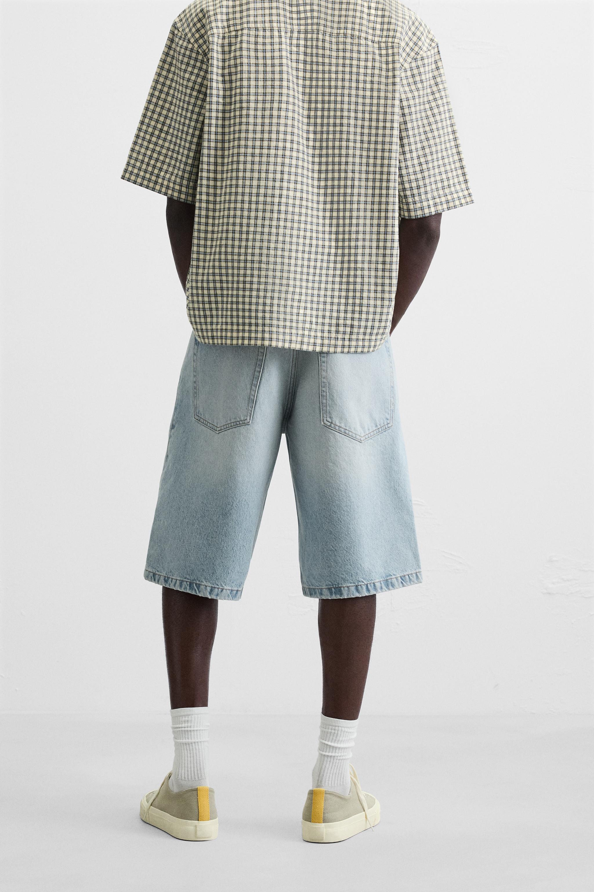 BAGGY FIT DENIM SHORTS