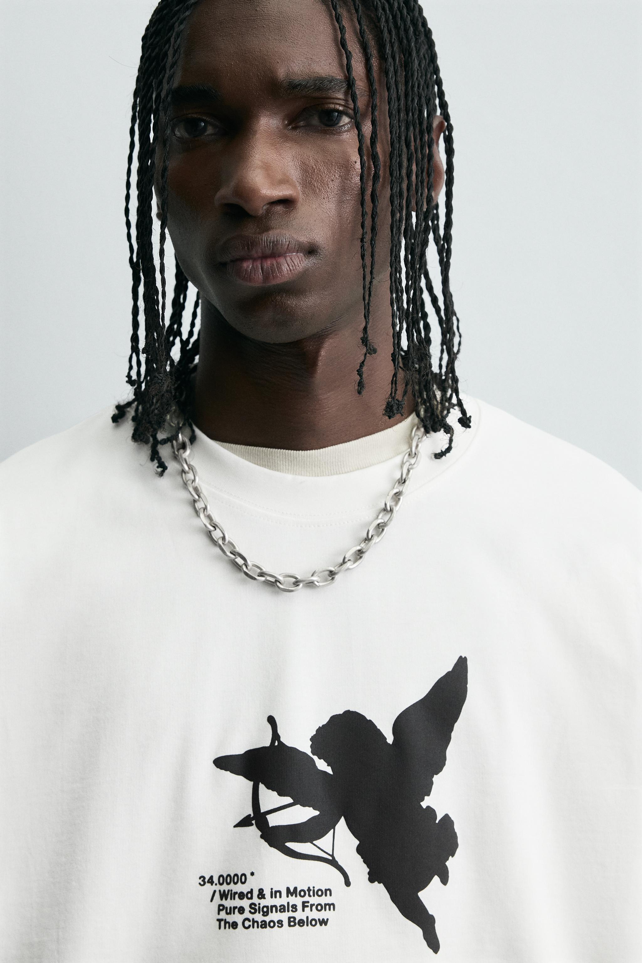 RUBBERIZED PRINT T-SHIRT