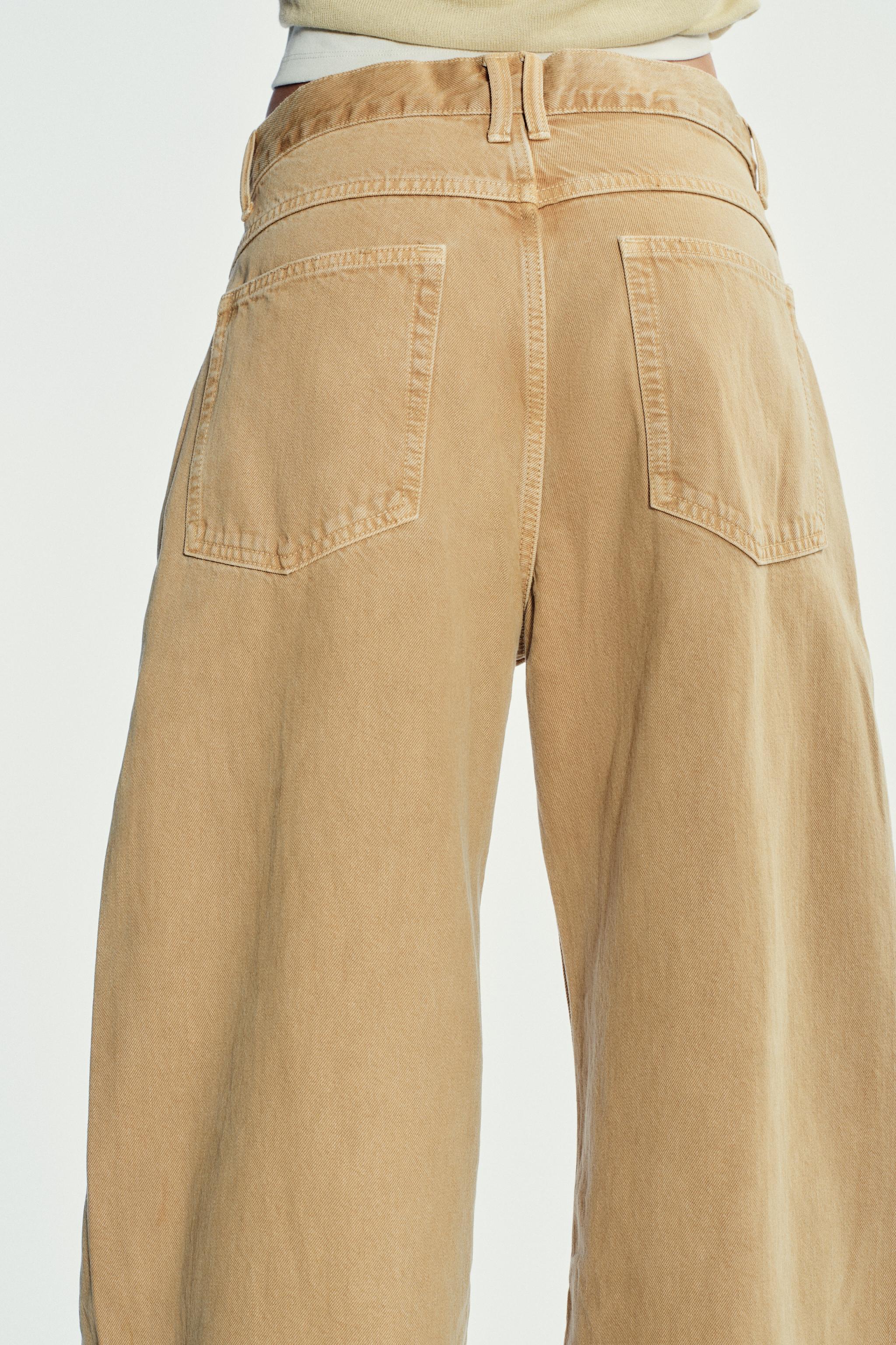 TRF LOW RISE BAGGY JEANS