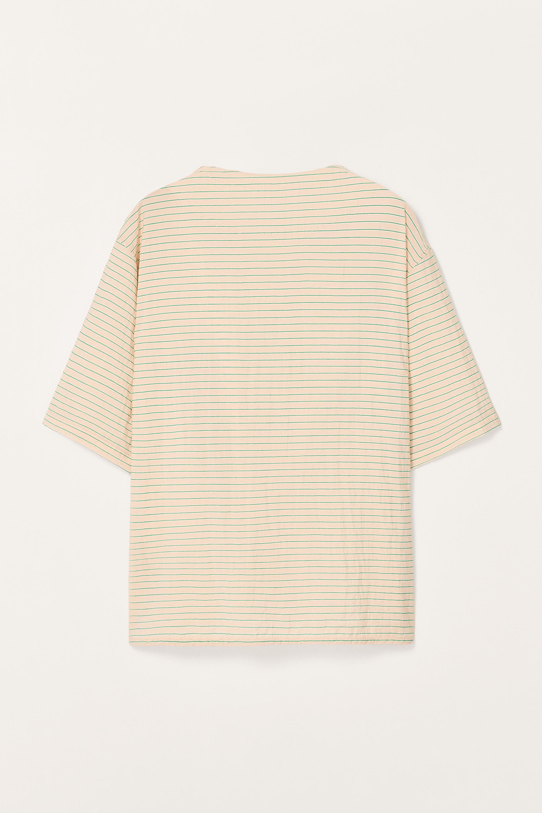 LIMITED EDITION FLOWY STRIPED T-SHIRT