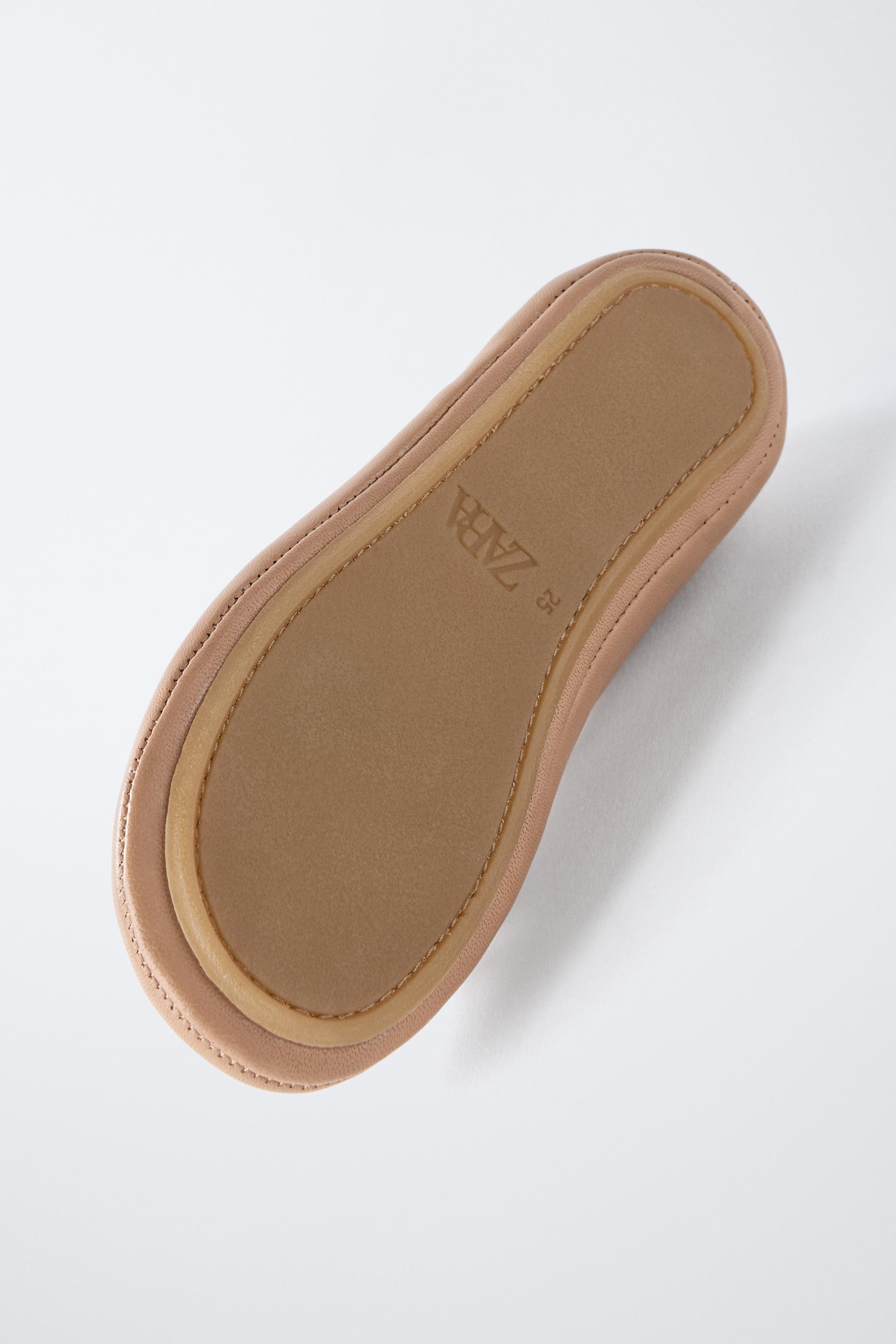 LEATHER BALLET FLATS LIMITED EDITION