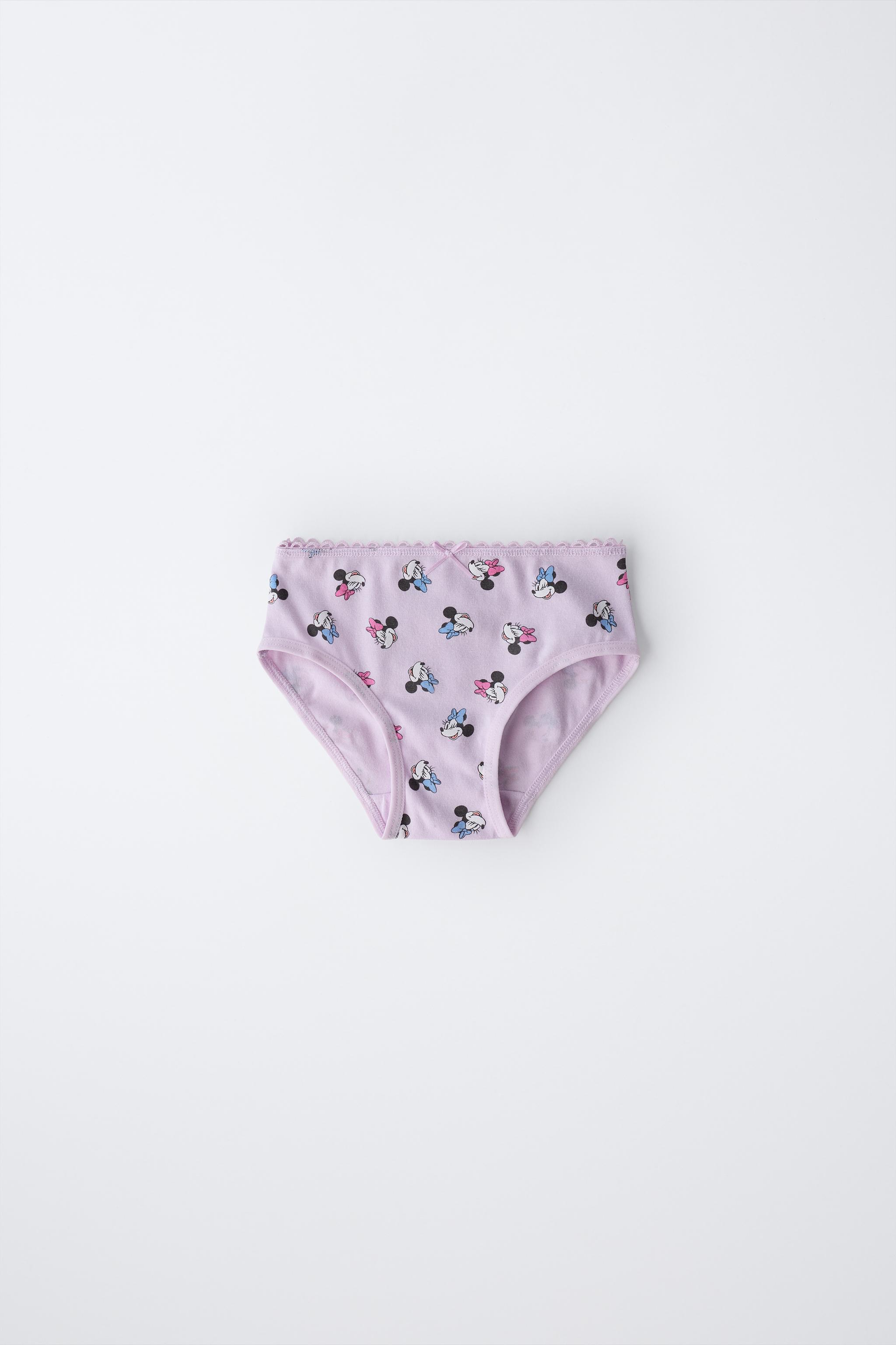 2-6 YEARS/ THREE-PACK OF MINNIE MOUSE & DAISY © DISNEY UNDERWEAR
