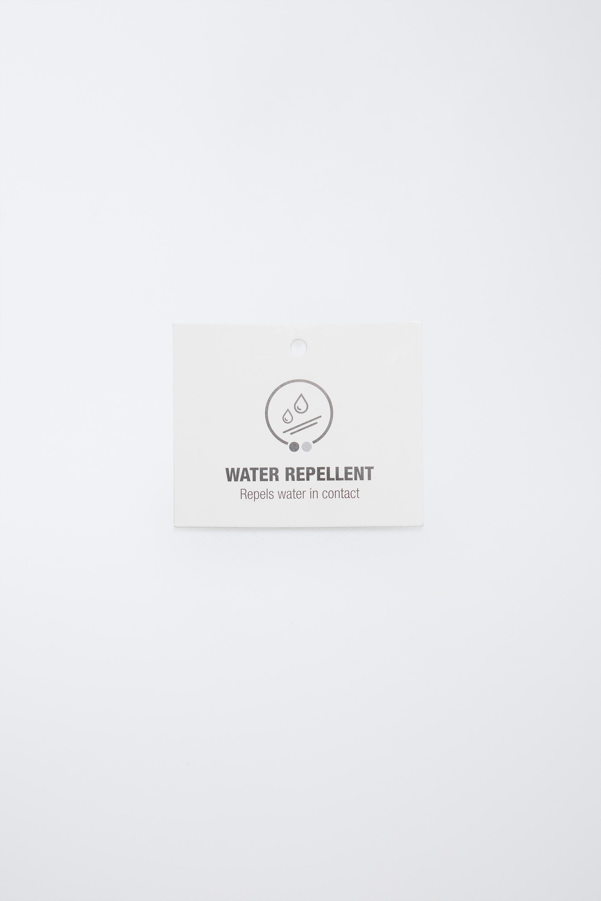 WATER REPELLENT HOODED LINED TECHNICAL JACKET