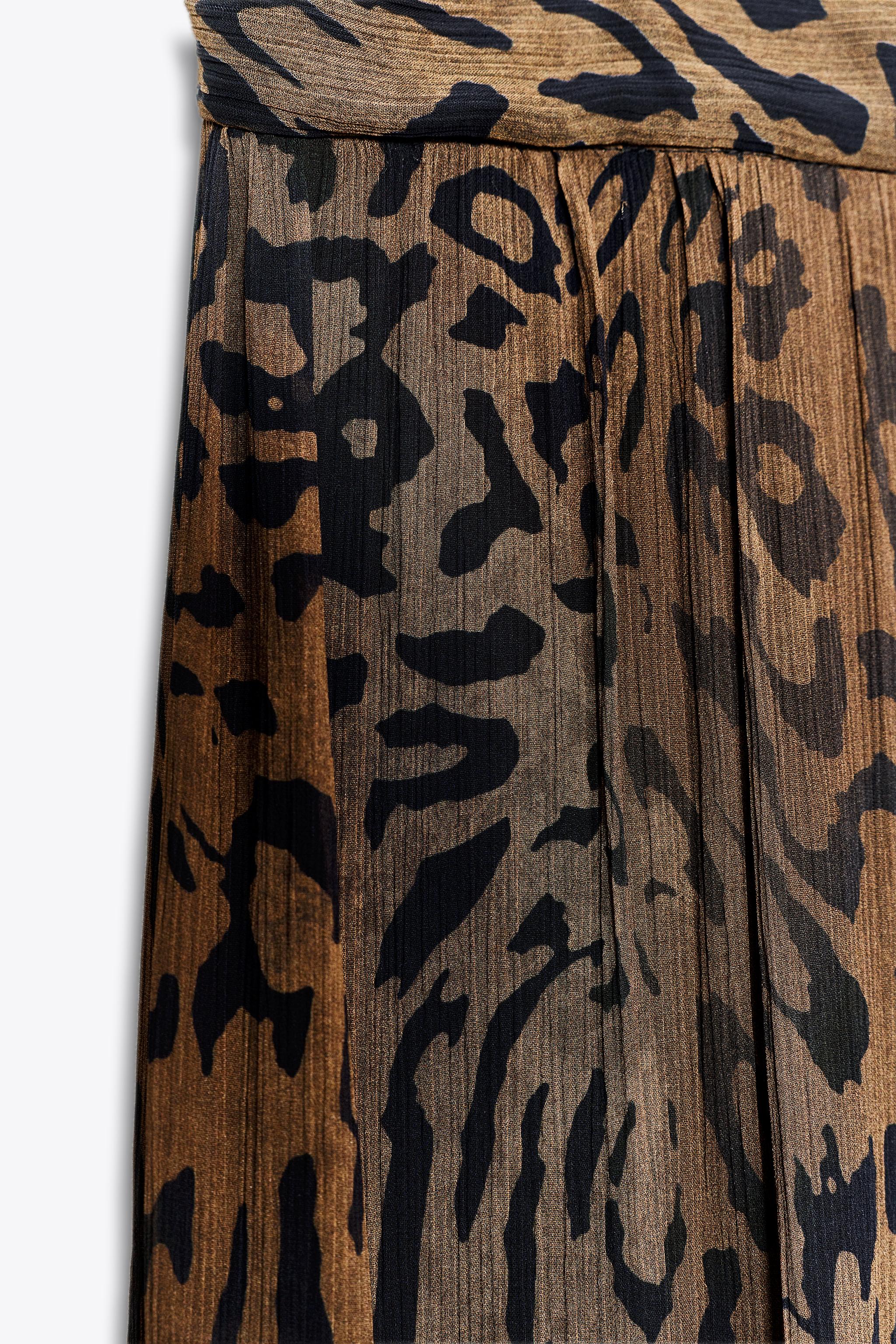 ZW COLLECTION ANIMAL PRINT BLOOMER PANTS