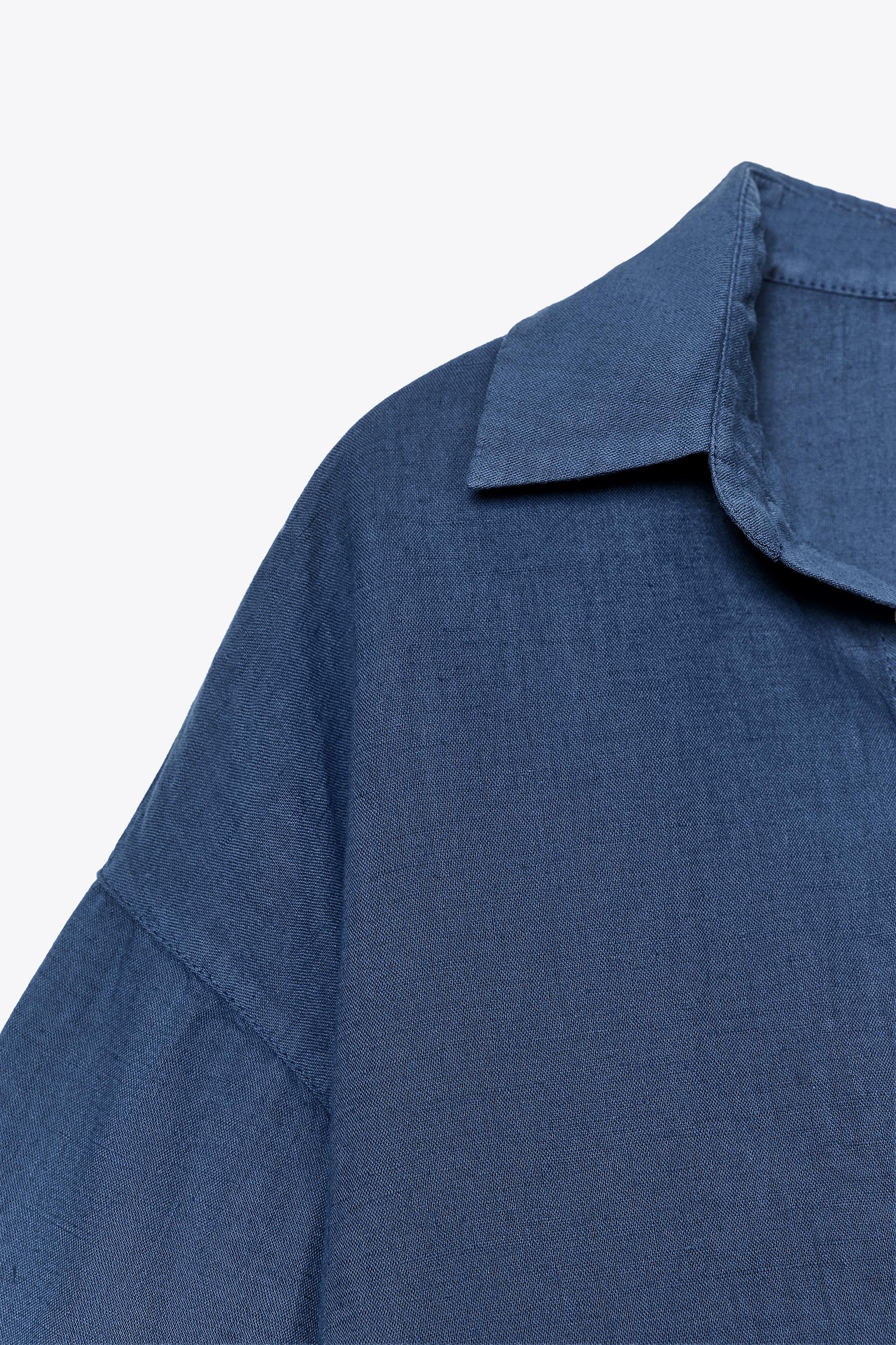ZW COLLECTION LINEN SHIRT