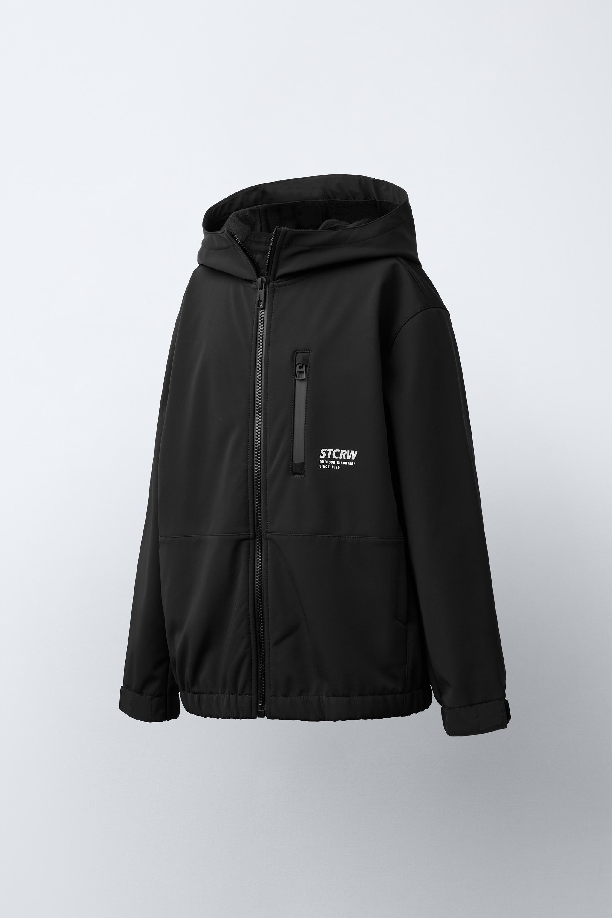 WATER REPELLENT HOODED LINED TECHNICAL JACKET
