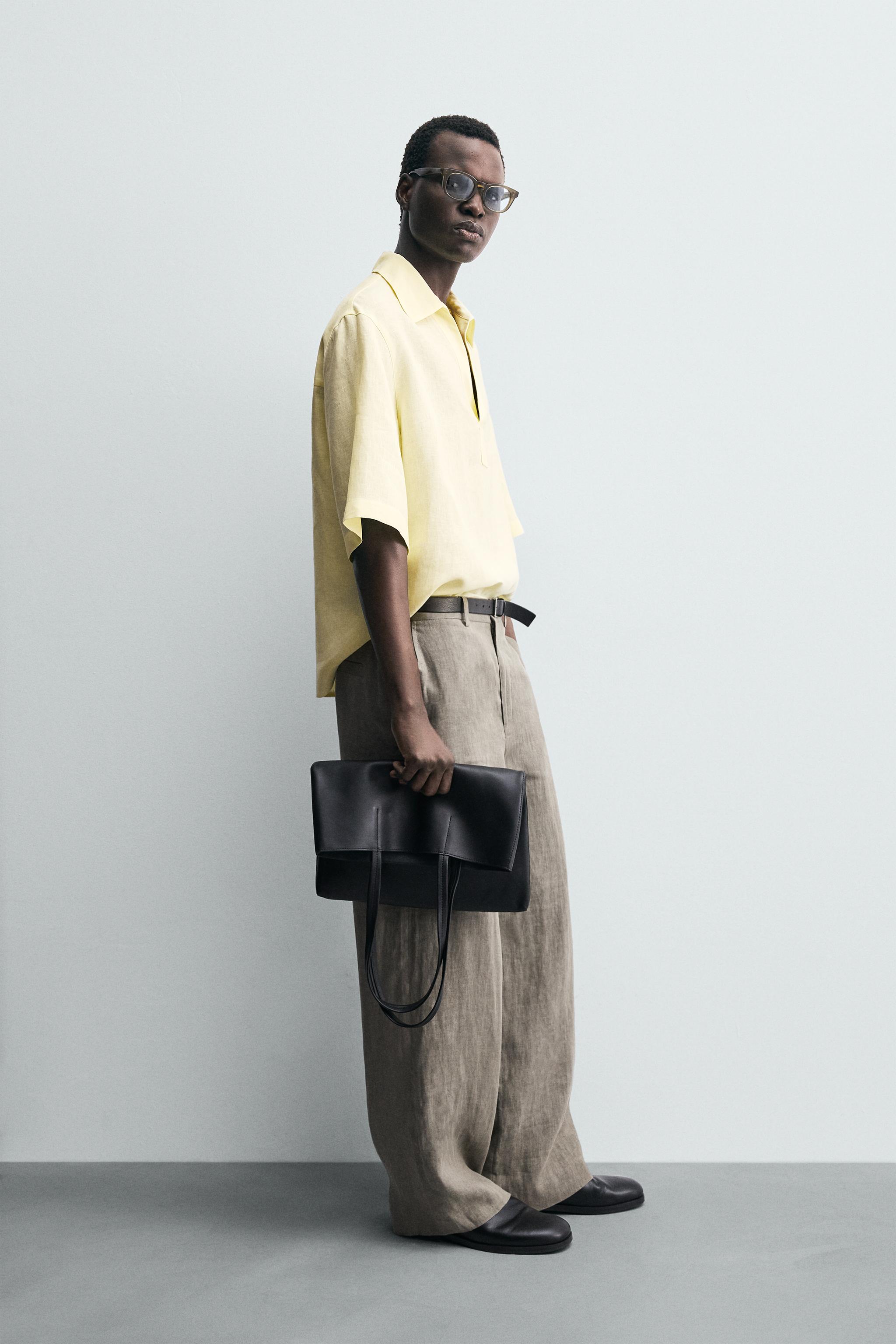 100% LINEN POLO SHIRT