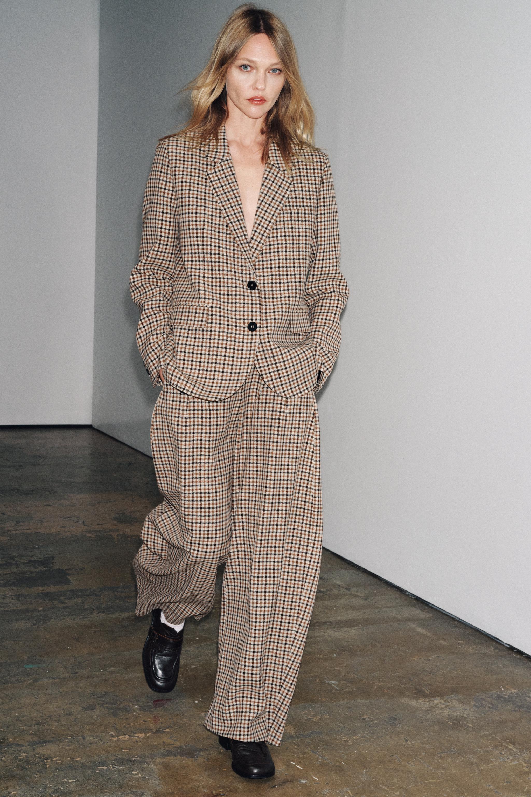 ZW COLLECTION PLAID PANTS