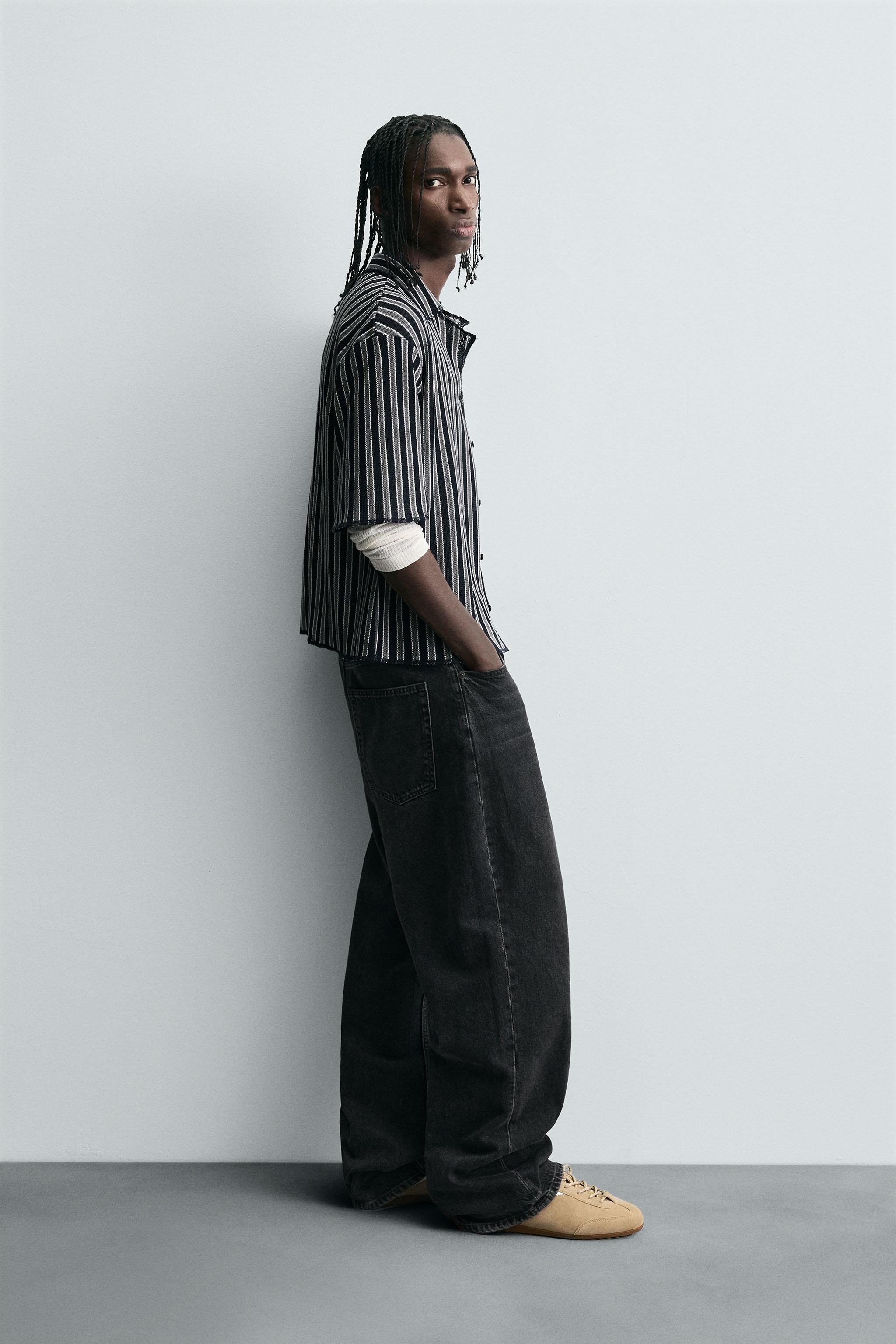 STRIPED JACQUARD SHIRT