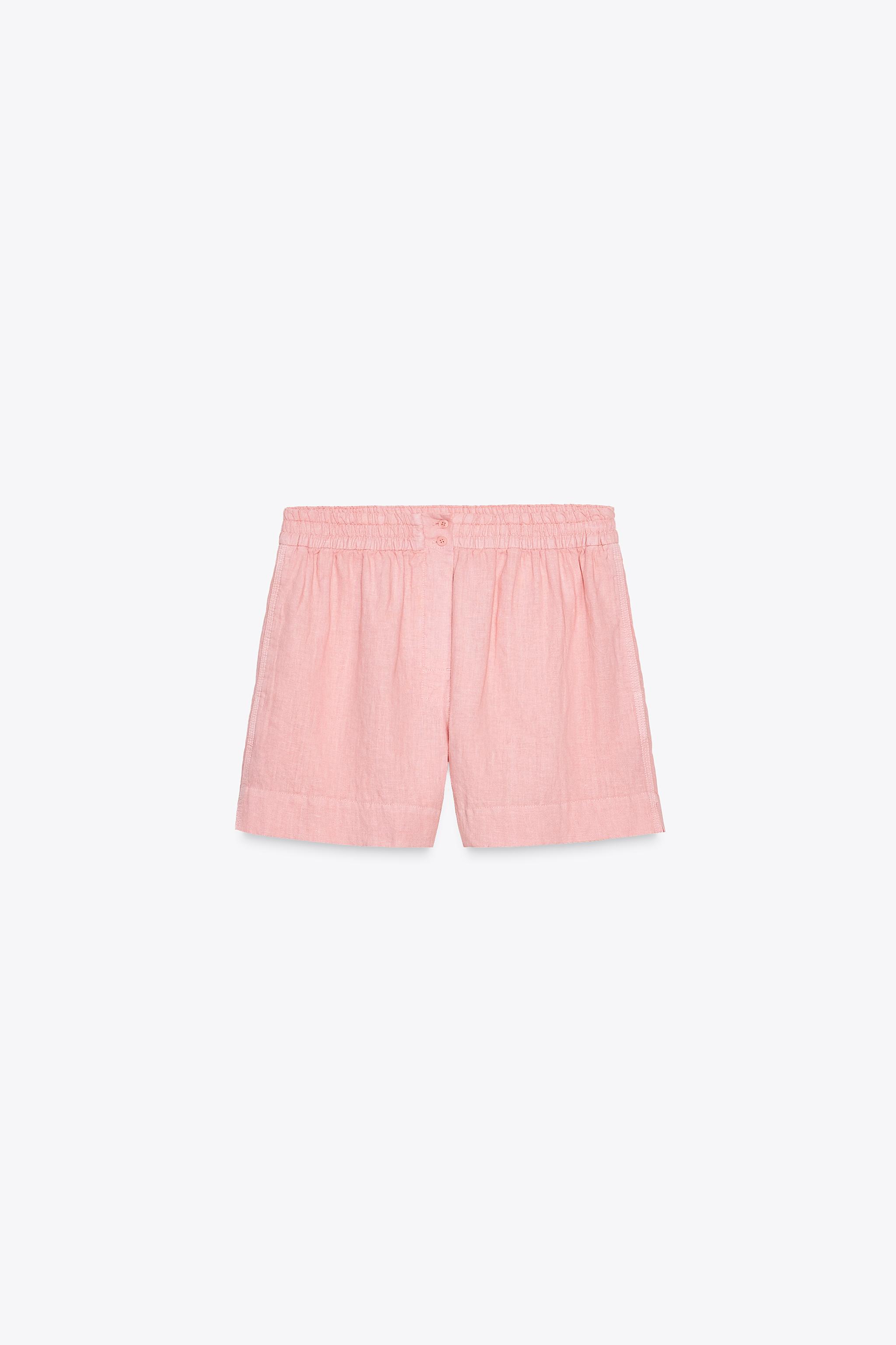 100% LINEN SHORTS ZW COLLECTION