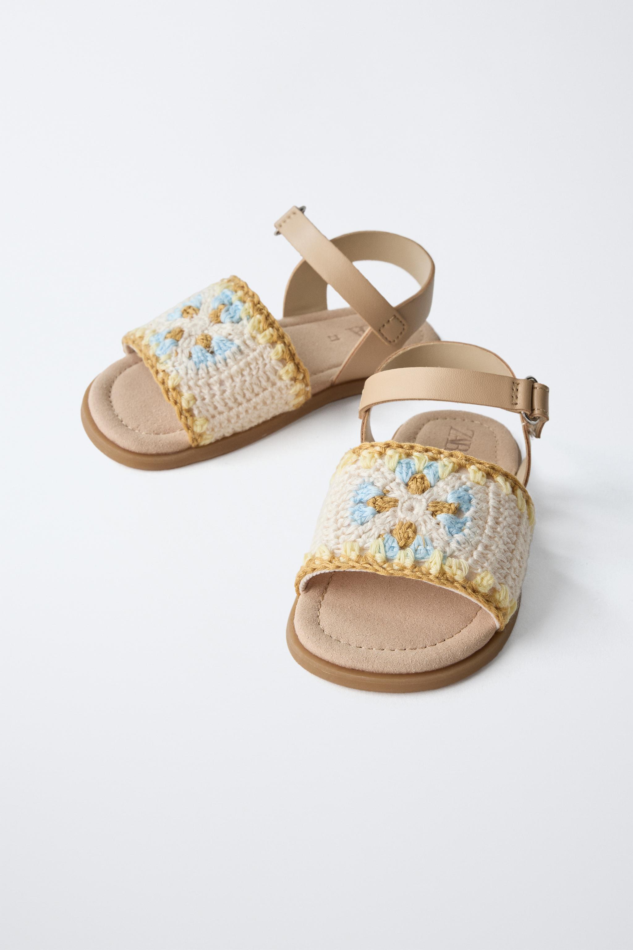 BAREFOOT CROCHETED SANDALS