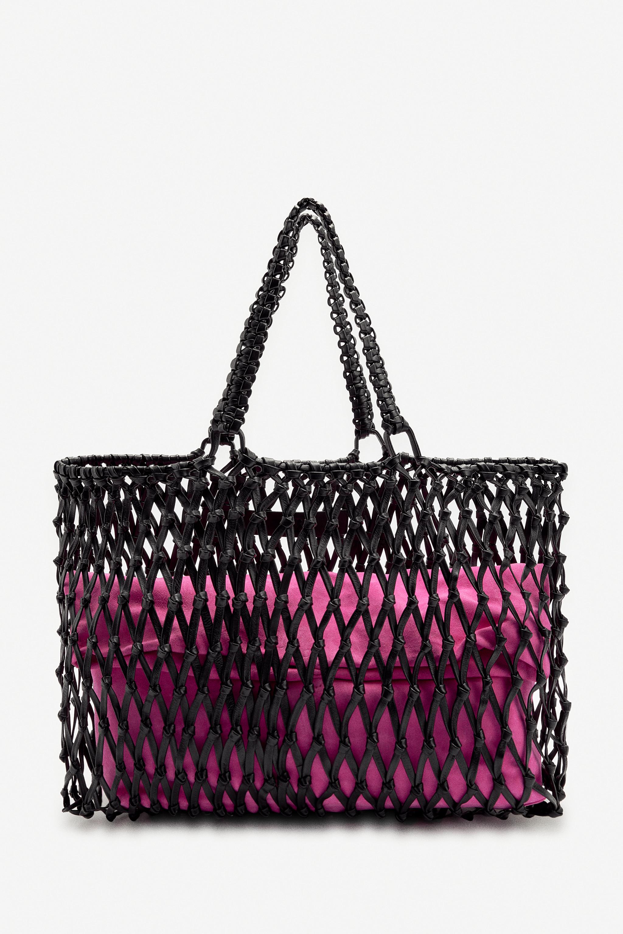 LIMITED EDITION BRAIDED LEATHER MAXI SHOPPER