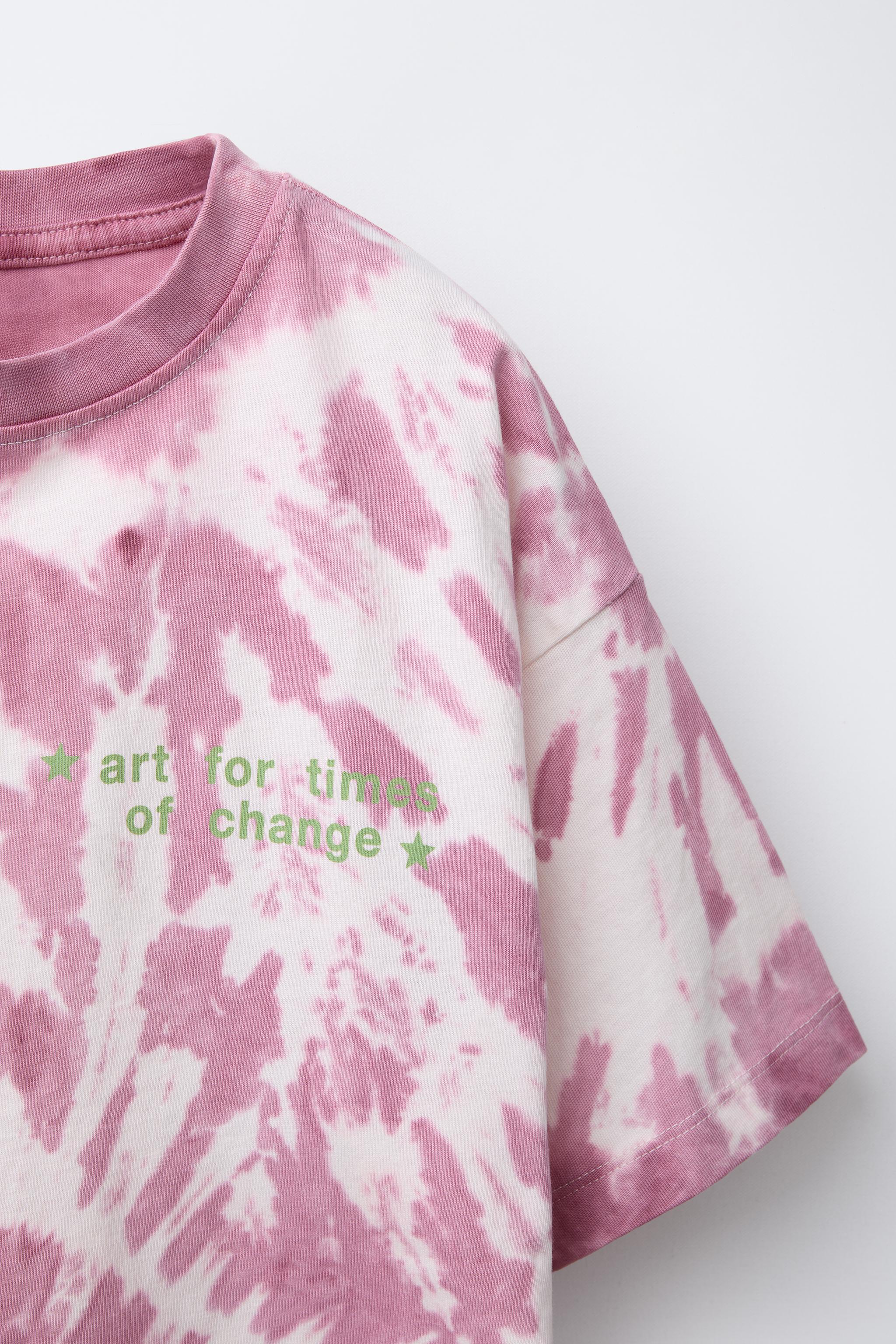 TIE-DYE PRINT T-SHIRT