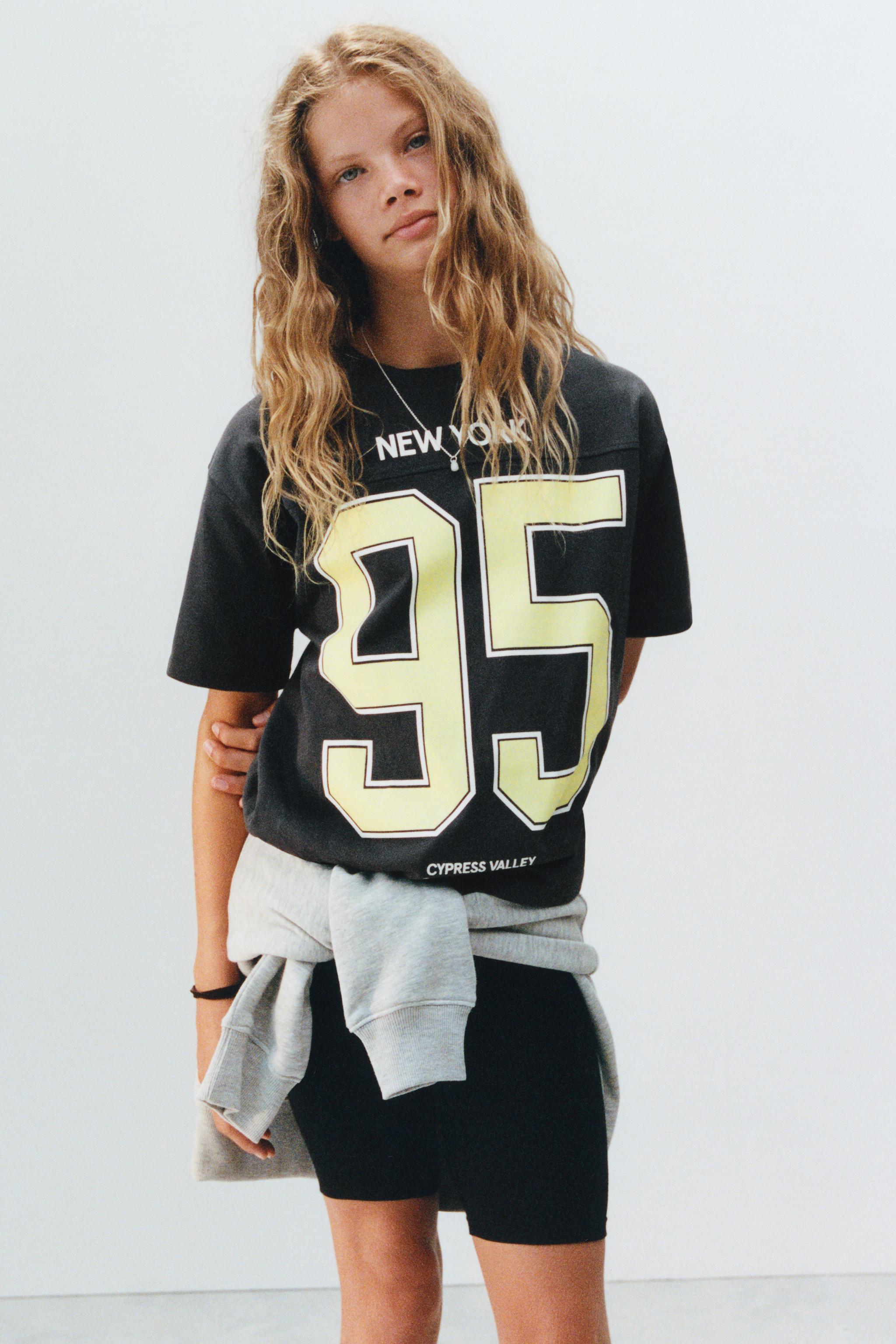 NUMBER PRINT T-SHIRT
