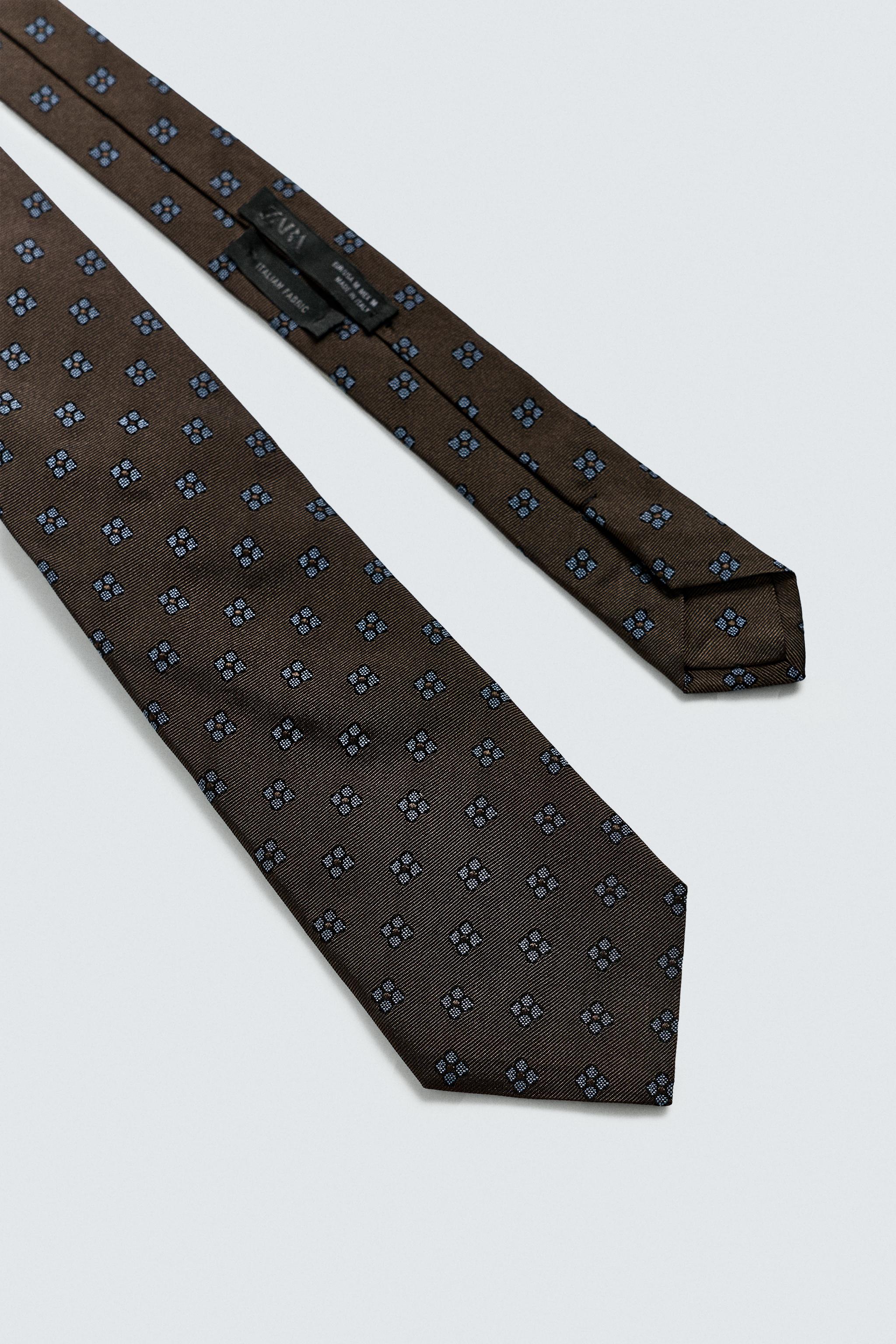 100% SILK JACQUARD TIE